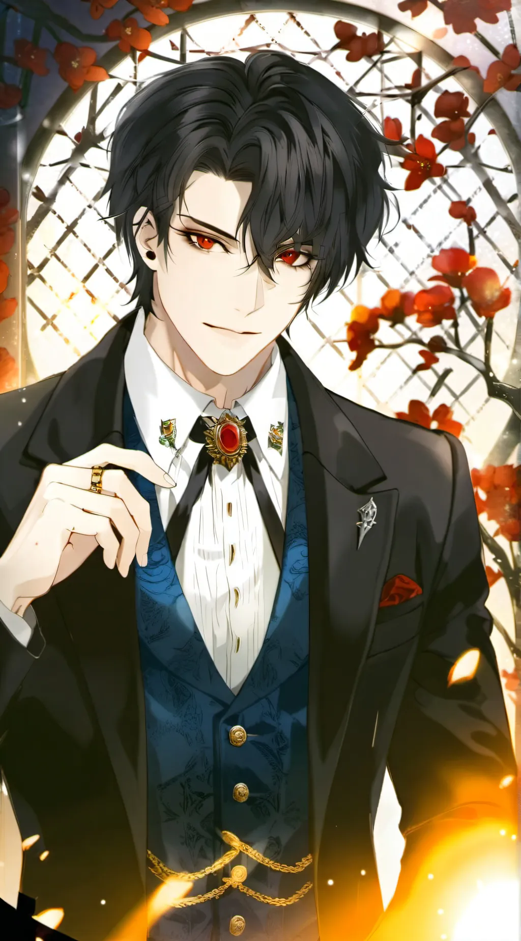 ai character: Dracula background