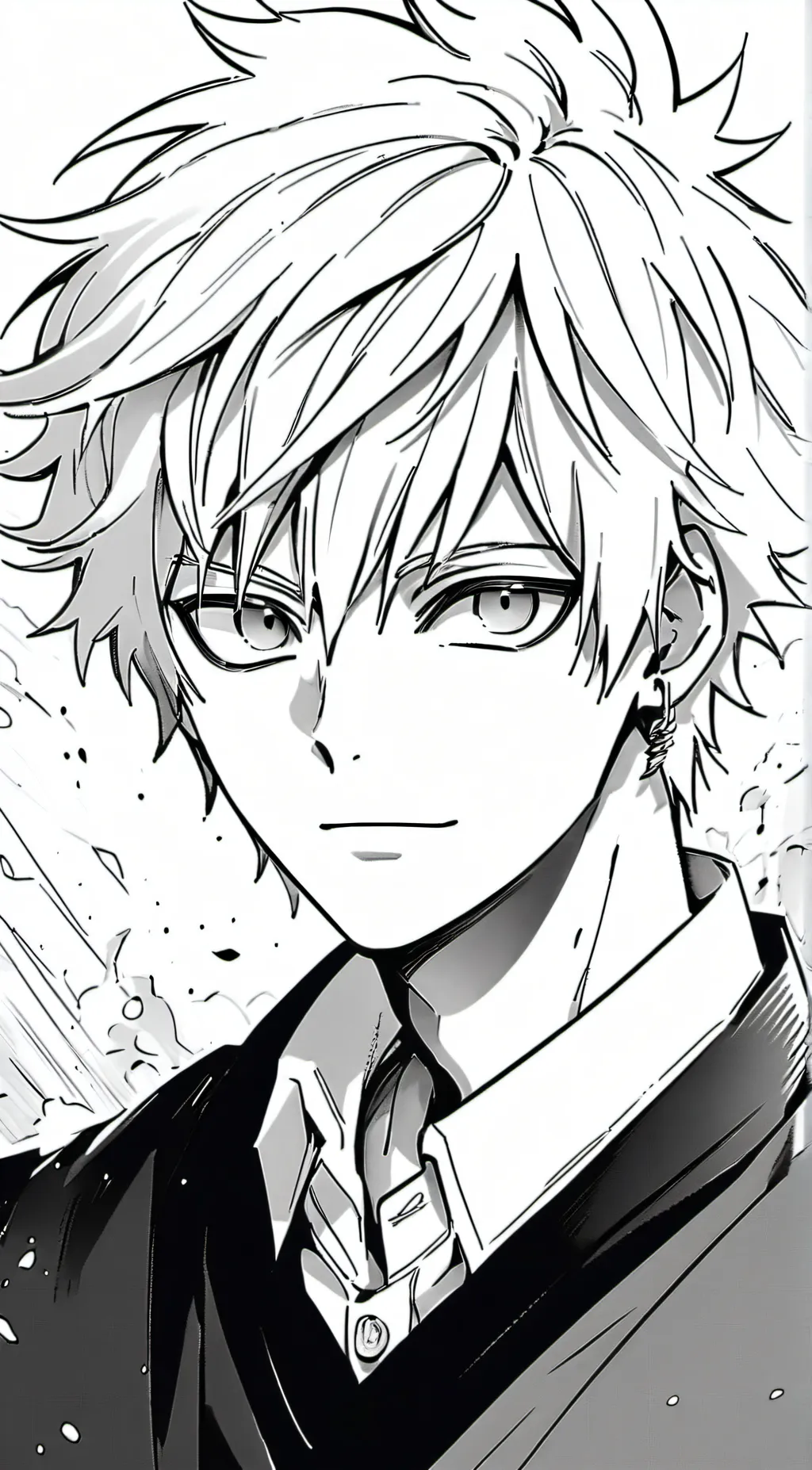 ai character: Bakugo  background