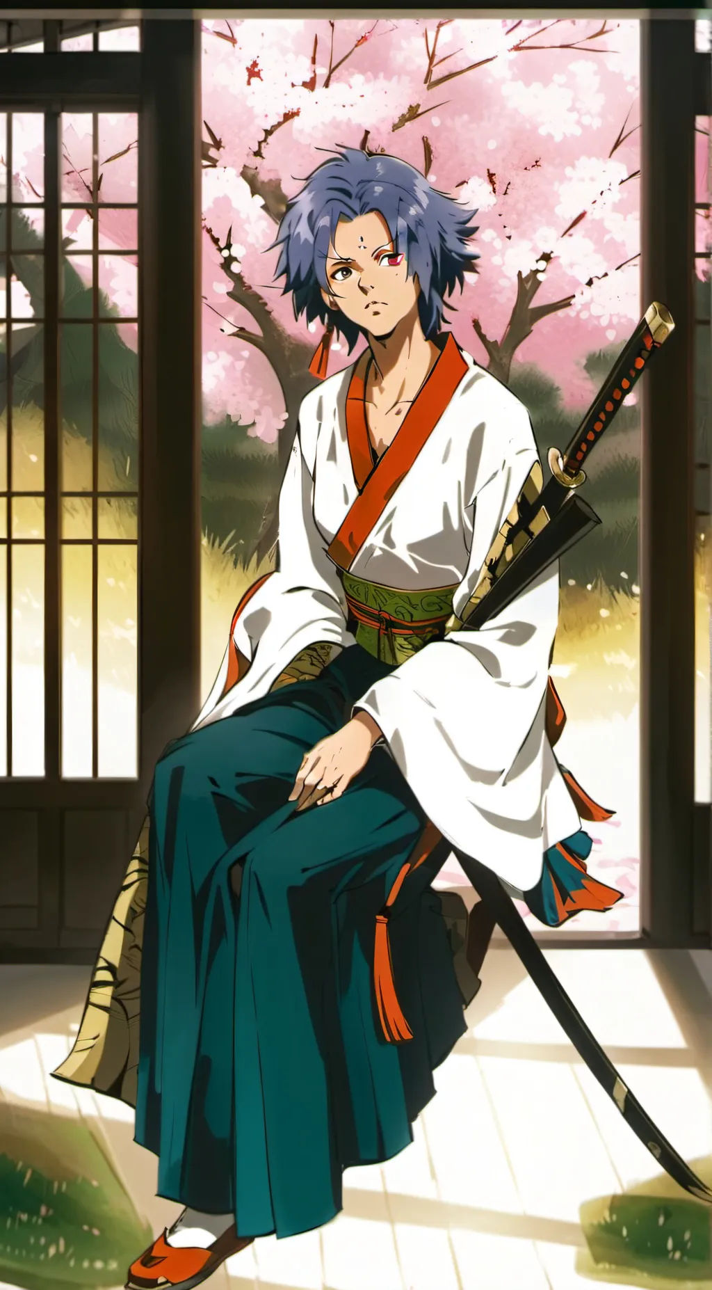 ai character: Mugen background