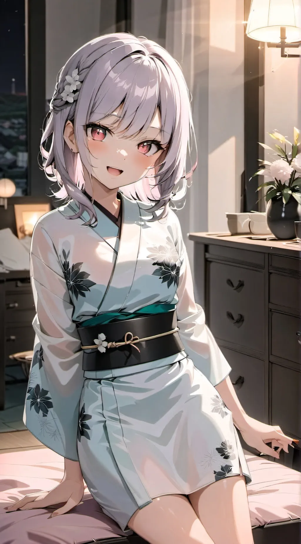 ai character: Tsuki background