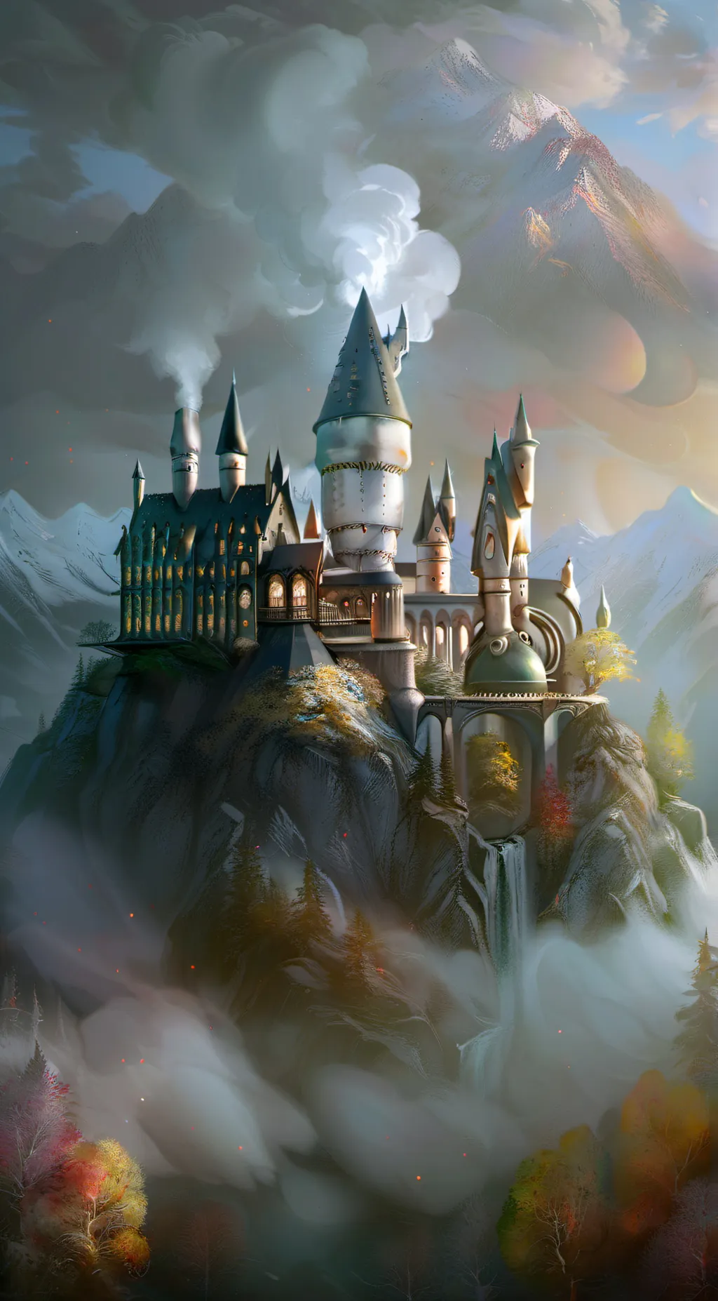ai character: hogwarts background