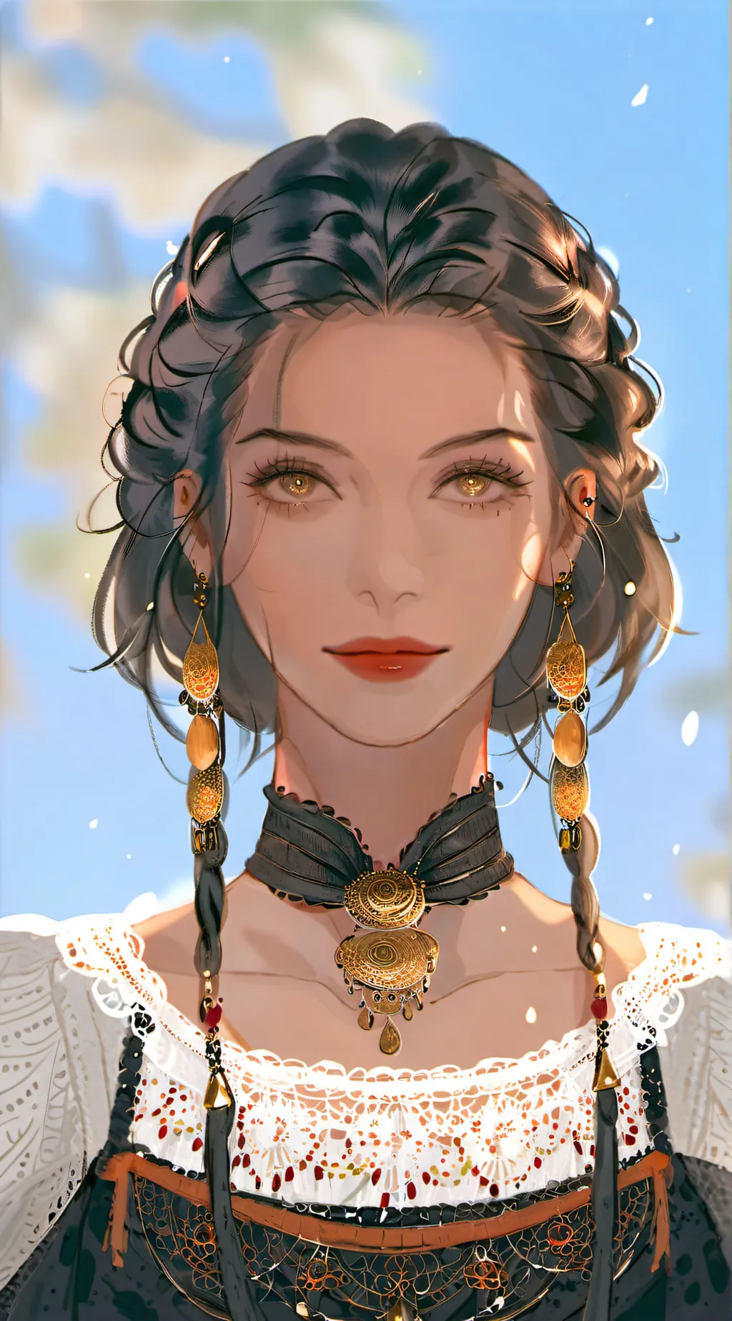 ai character: wegdie girlfriend  background