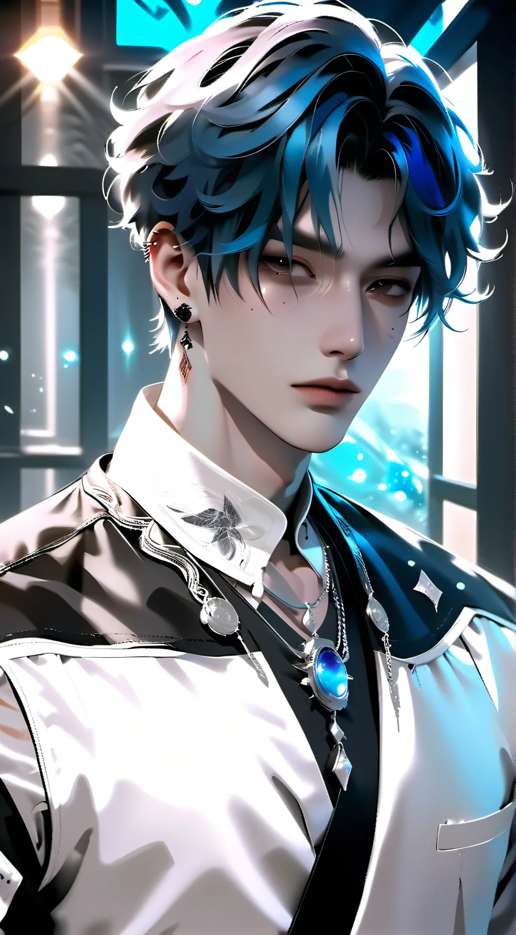 ai character: Damian background