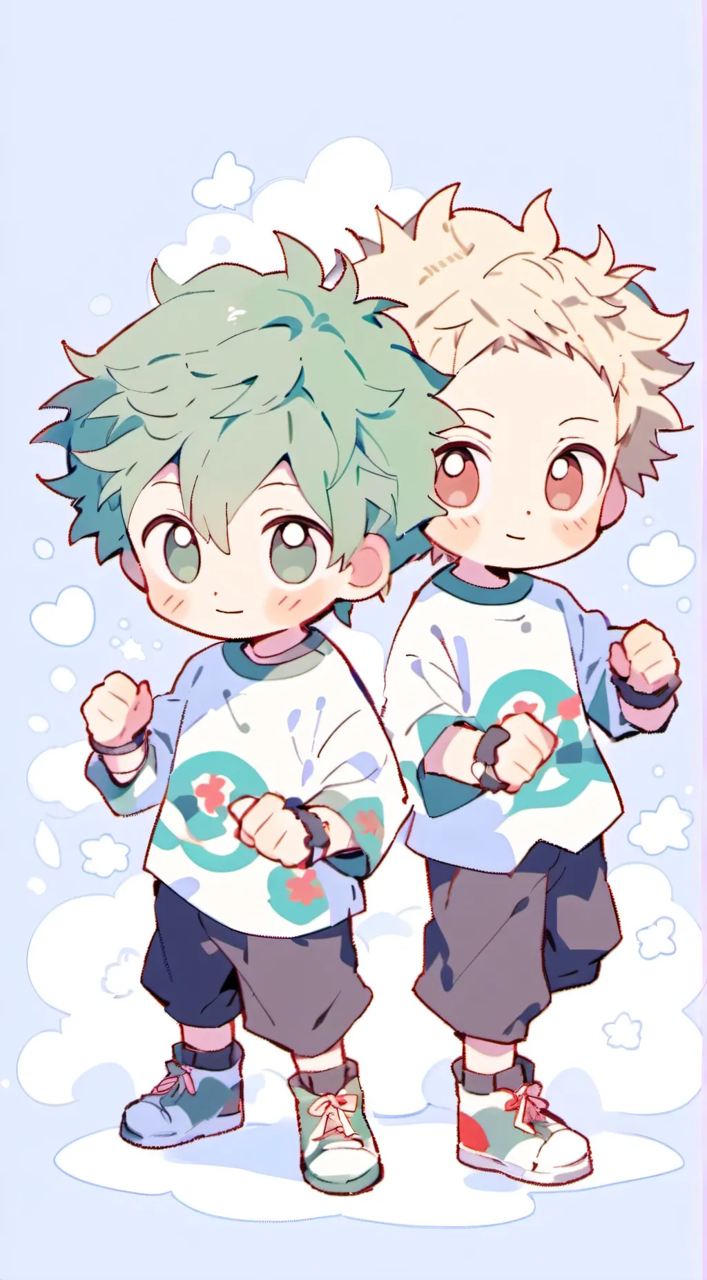 ai character: MHA BUT KIDS!? background
