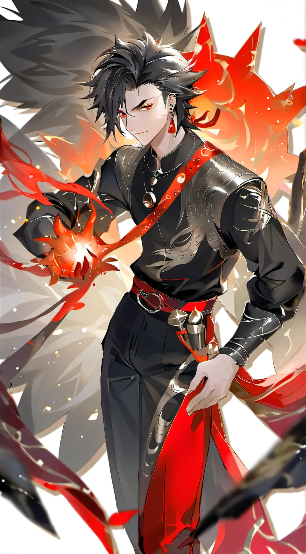ai character: Shadow  background