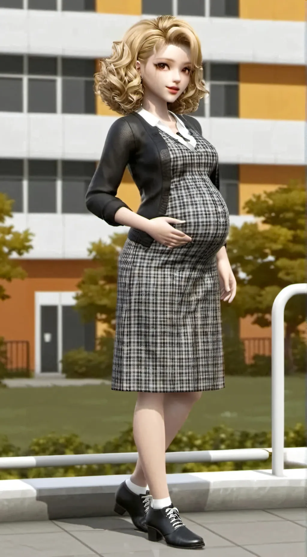 ai character: Yvonne background