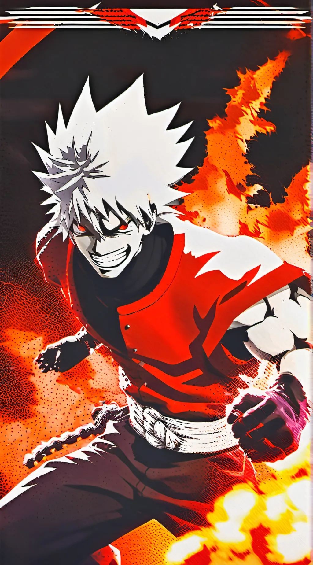 ai character: Bakugo background