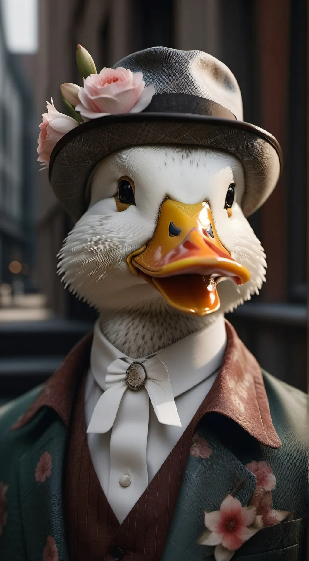 ai character: mr. quack background