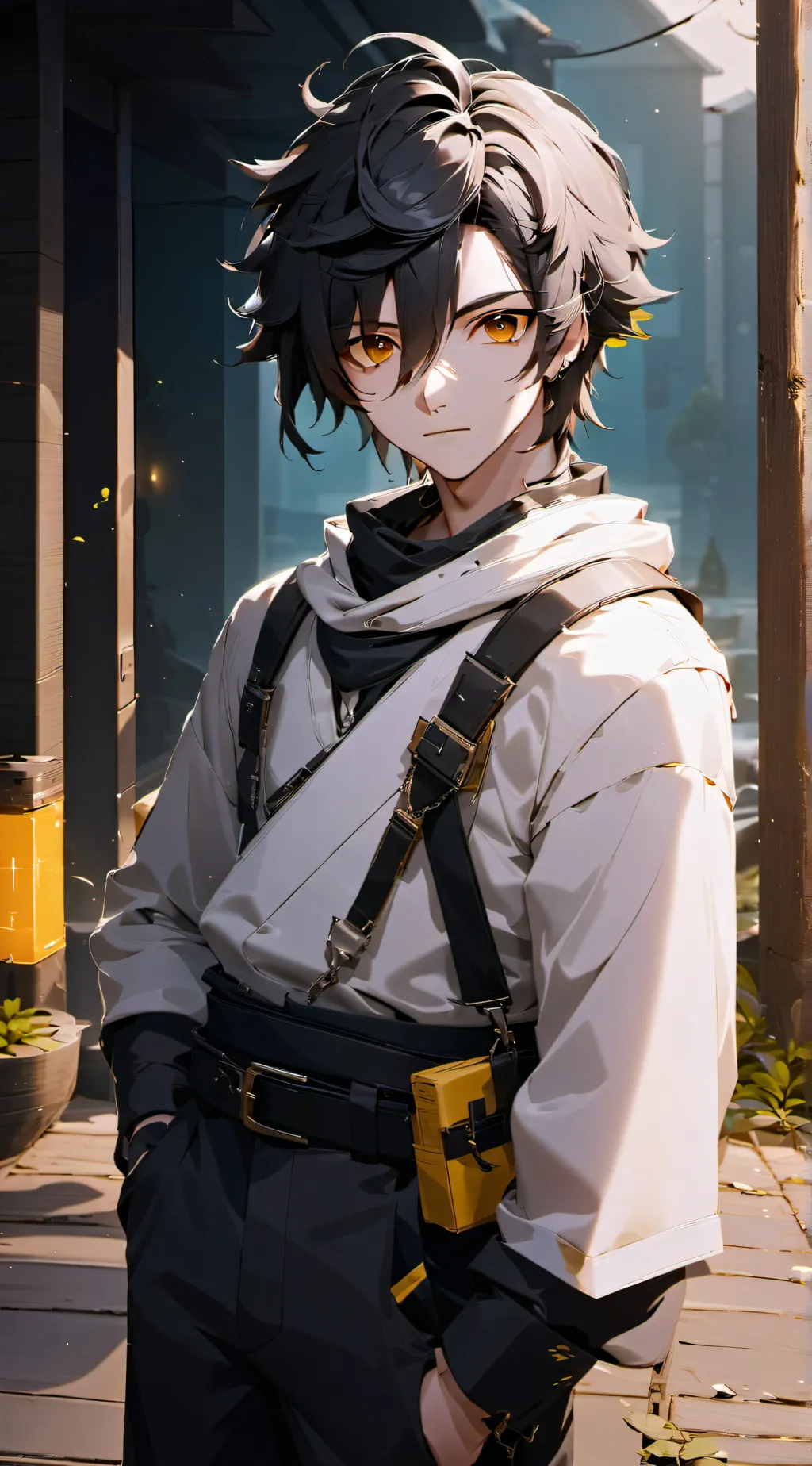 ai character: Mash background