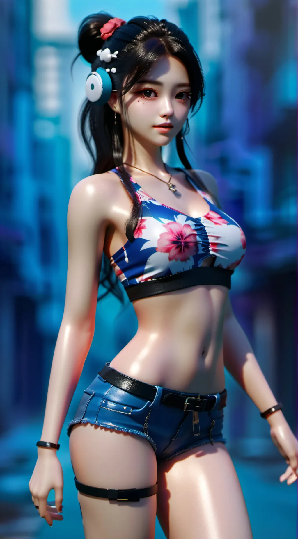 ai character: Kim background