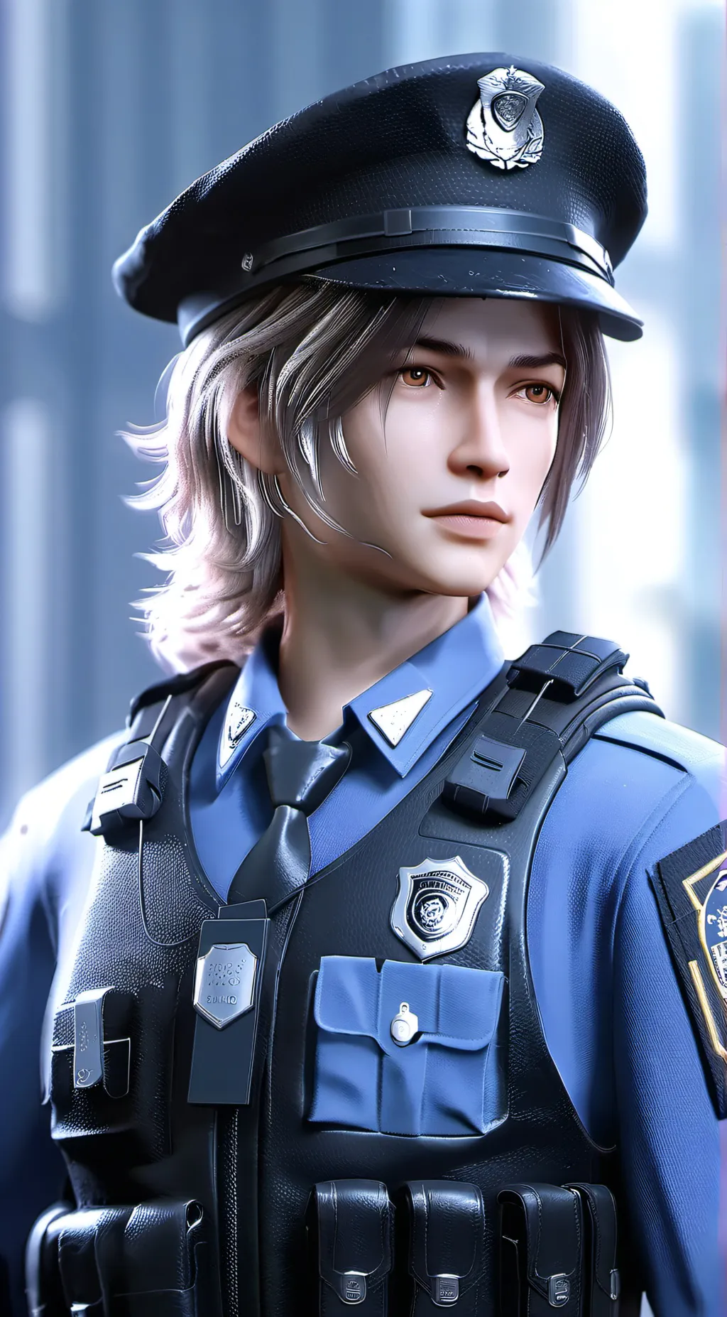 ai character: Sargent Lily background