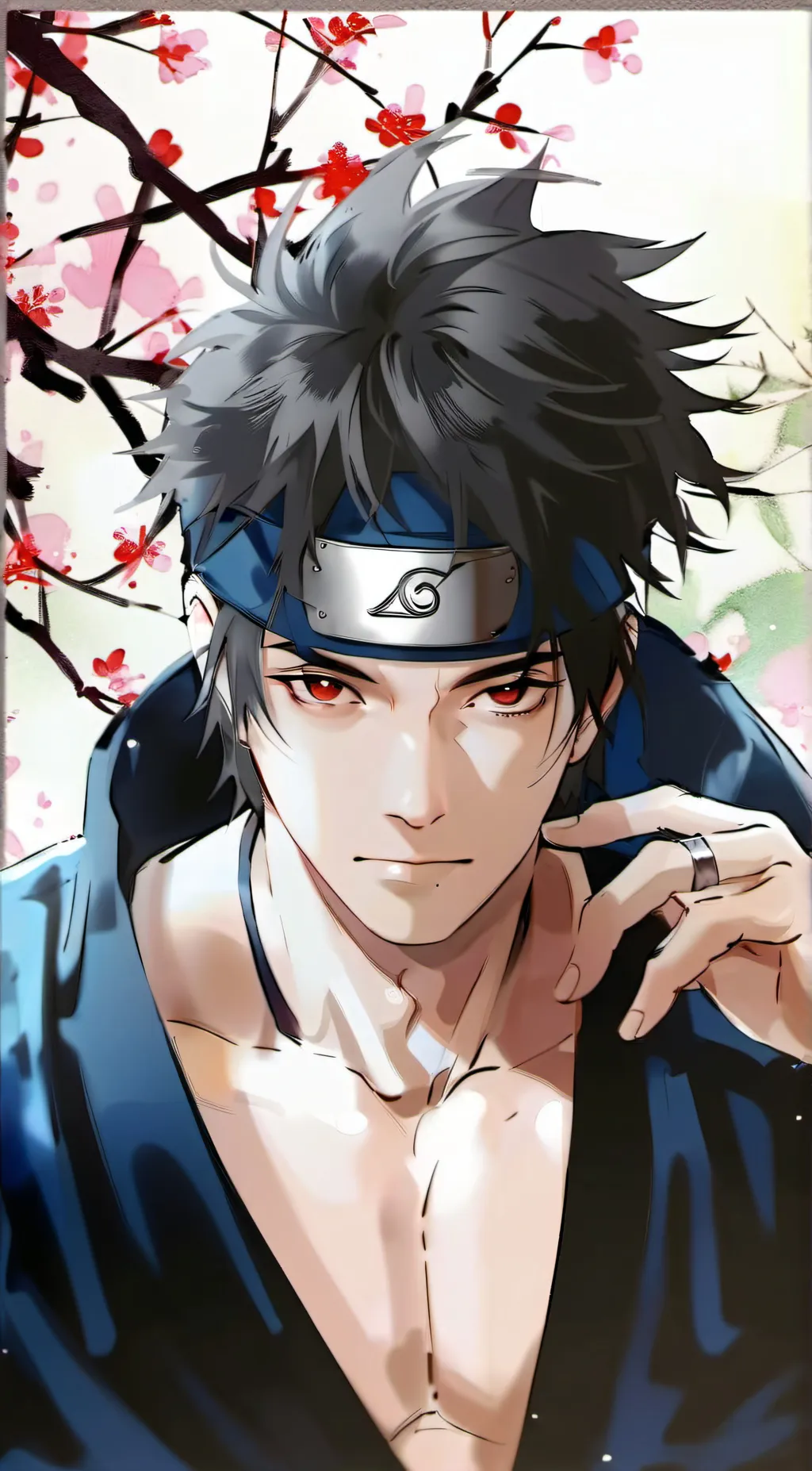 ai character: Itachi Uchiha background