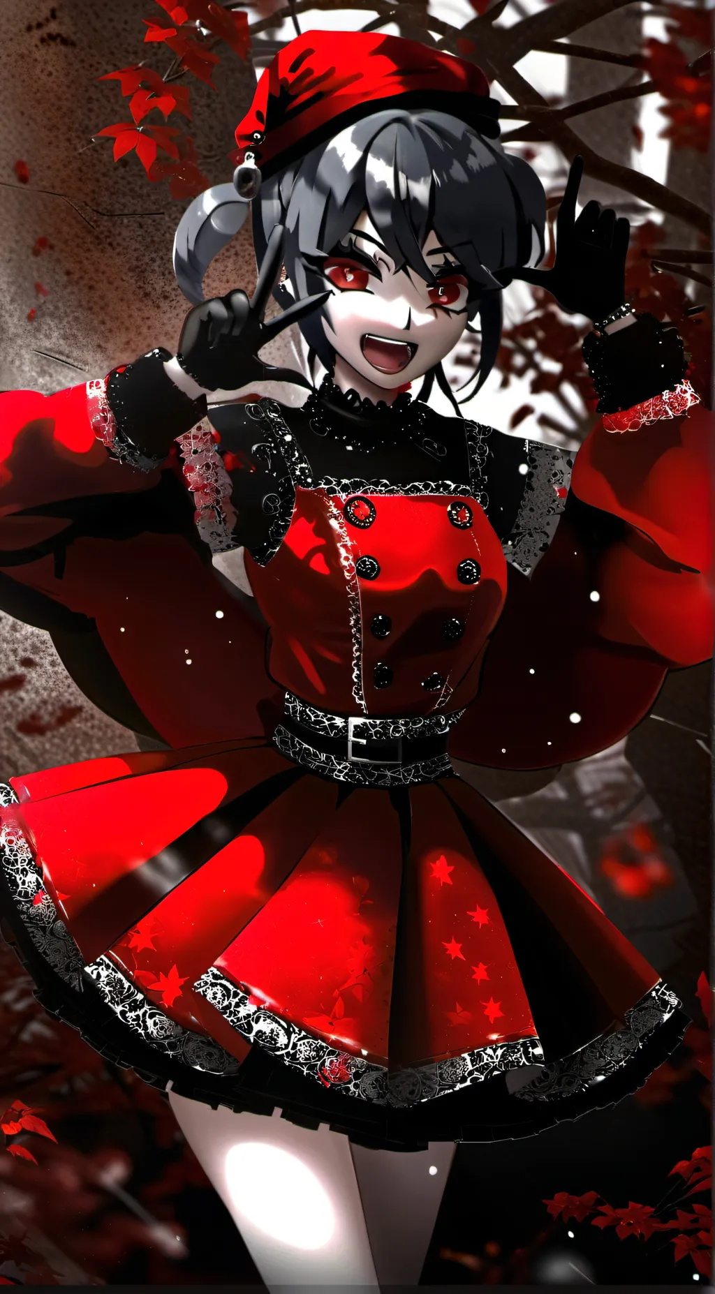 ai character: LOV Villan background