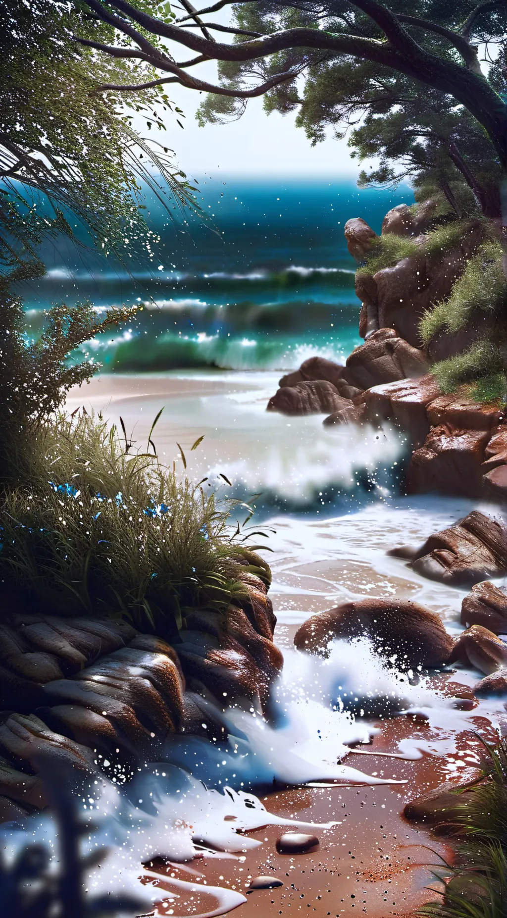 Talkie AI - Chat with water/beach 