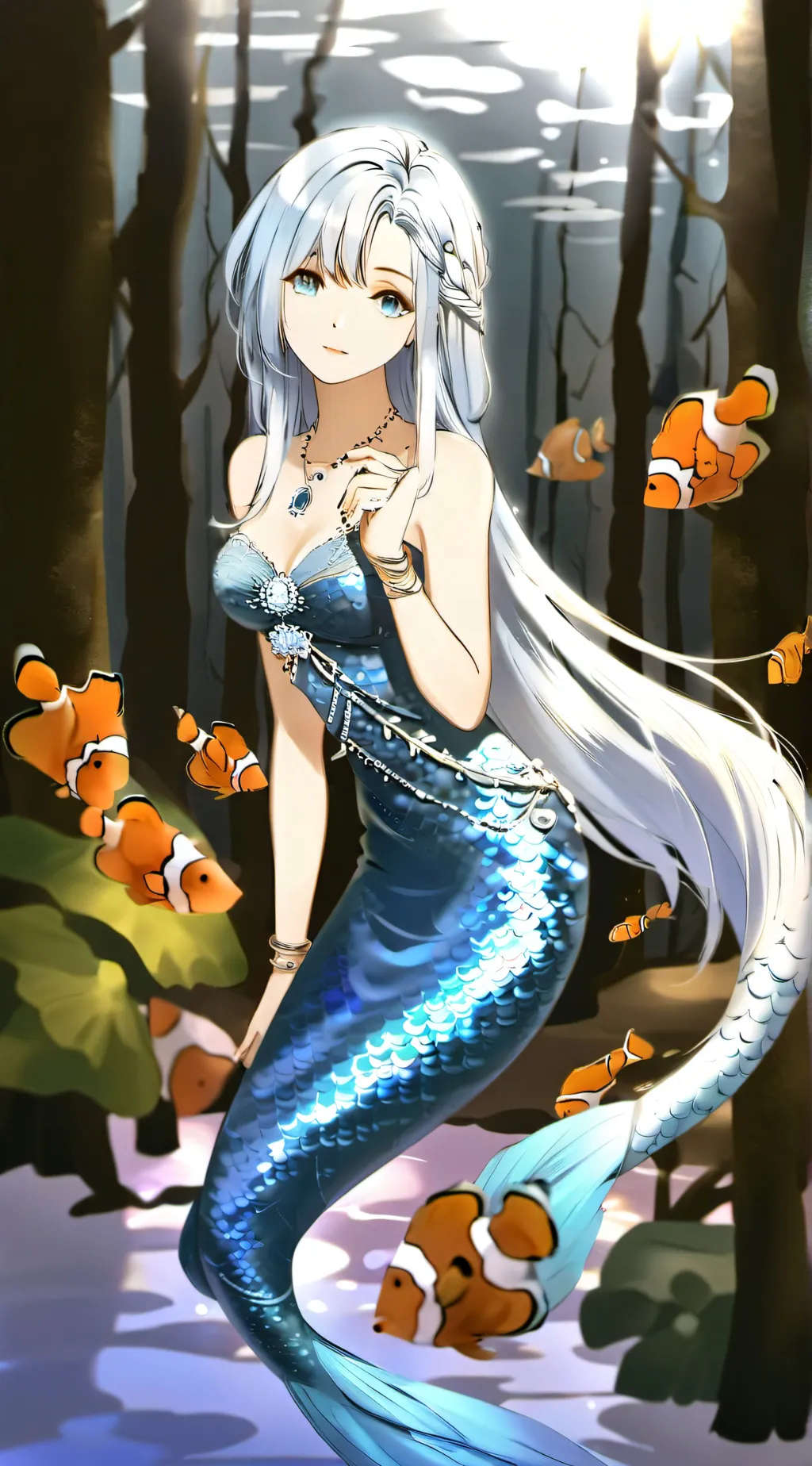 ai character: tidy background