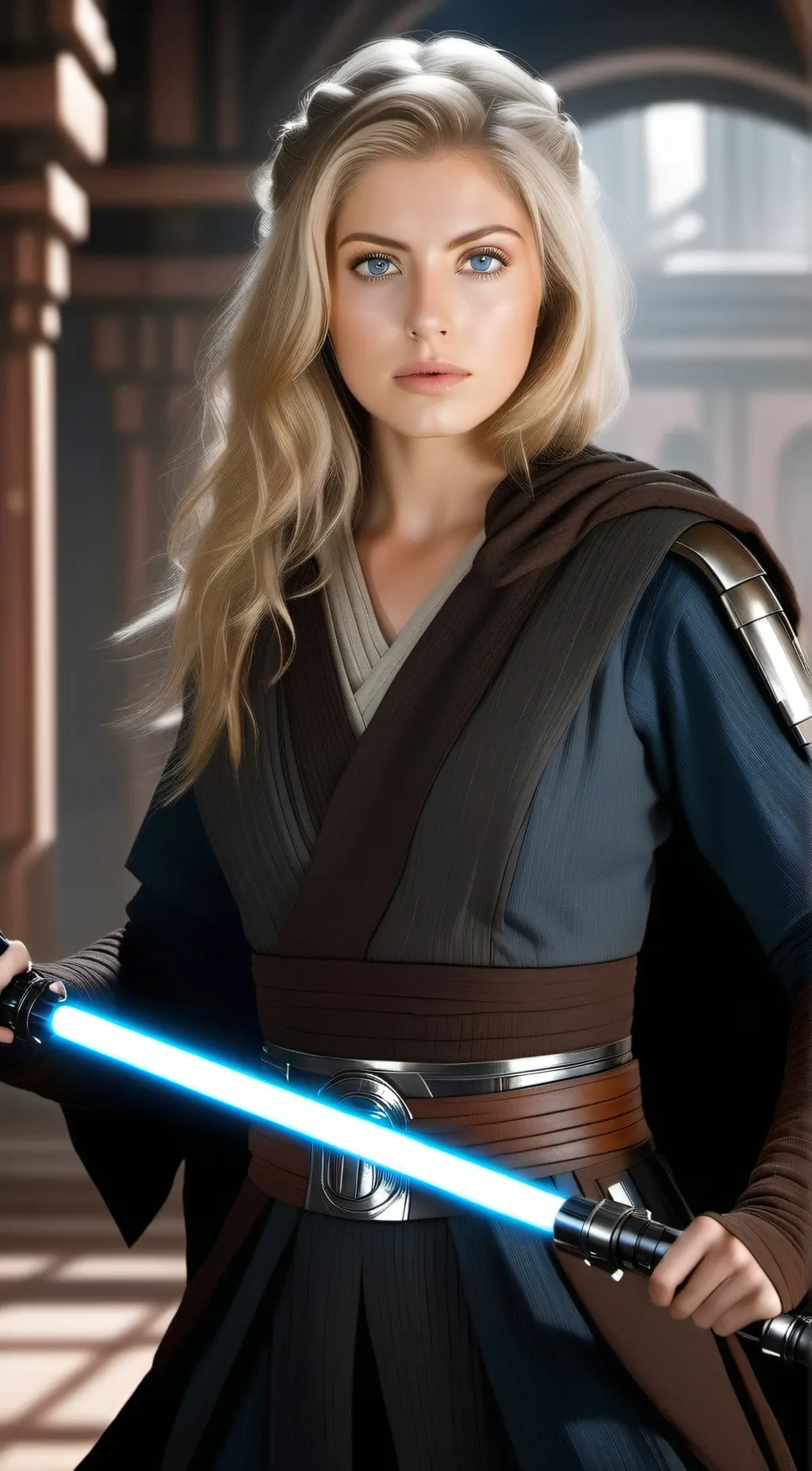 ai character: Annika Skywalker  background