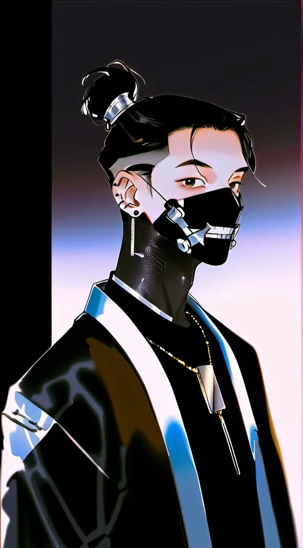 ai character: Suguru Geto background