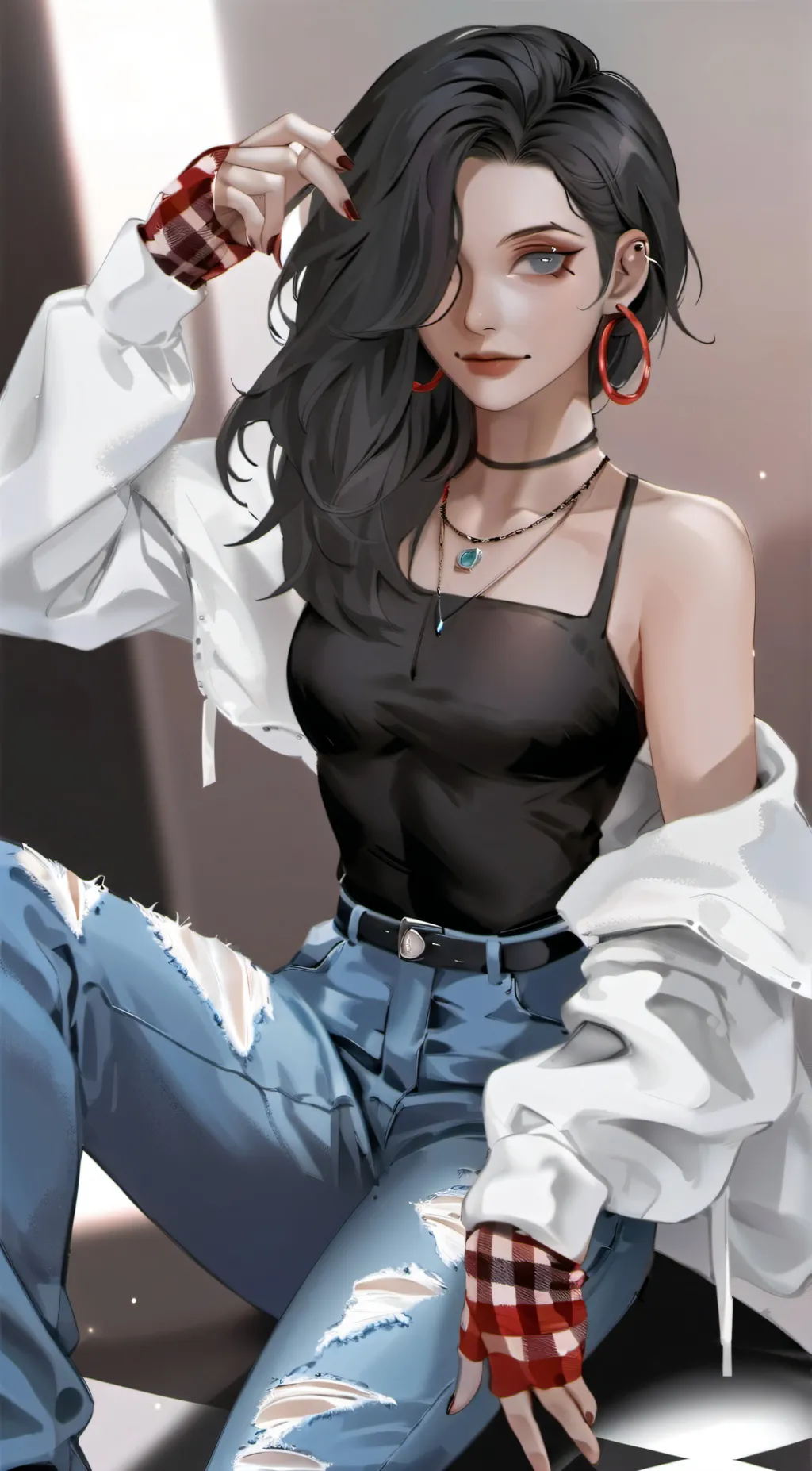 ai character: Scarlett background
