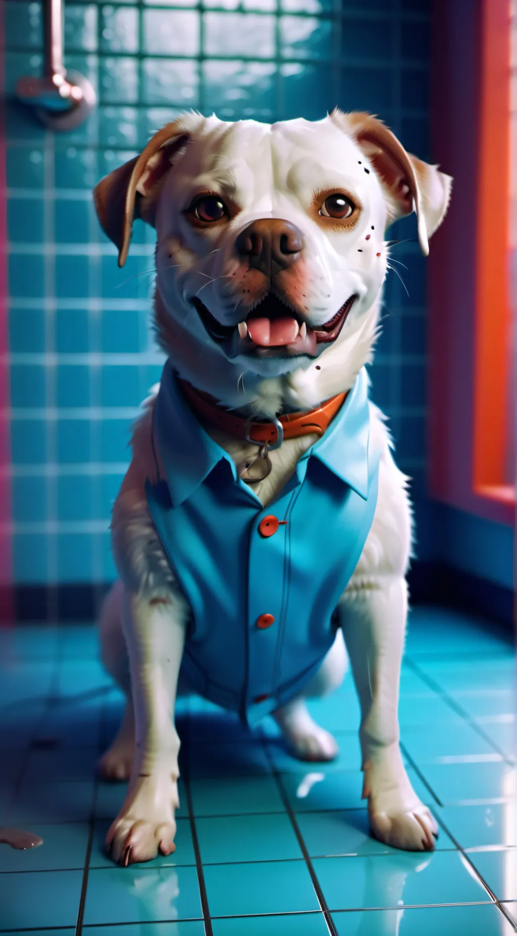 ai character: Prof. Bark background