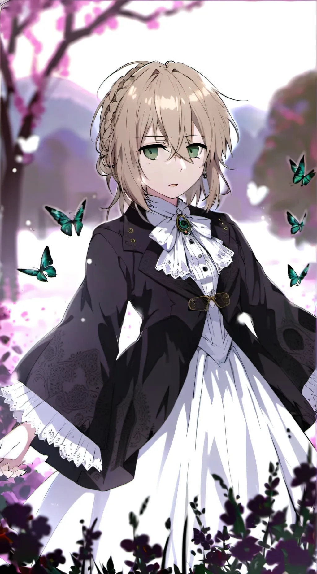 ai character: Aria background