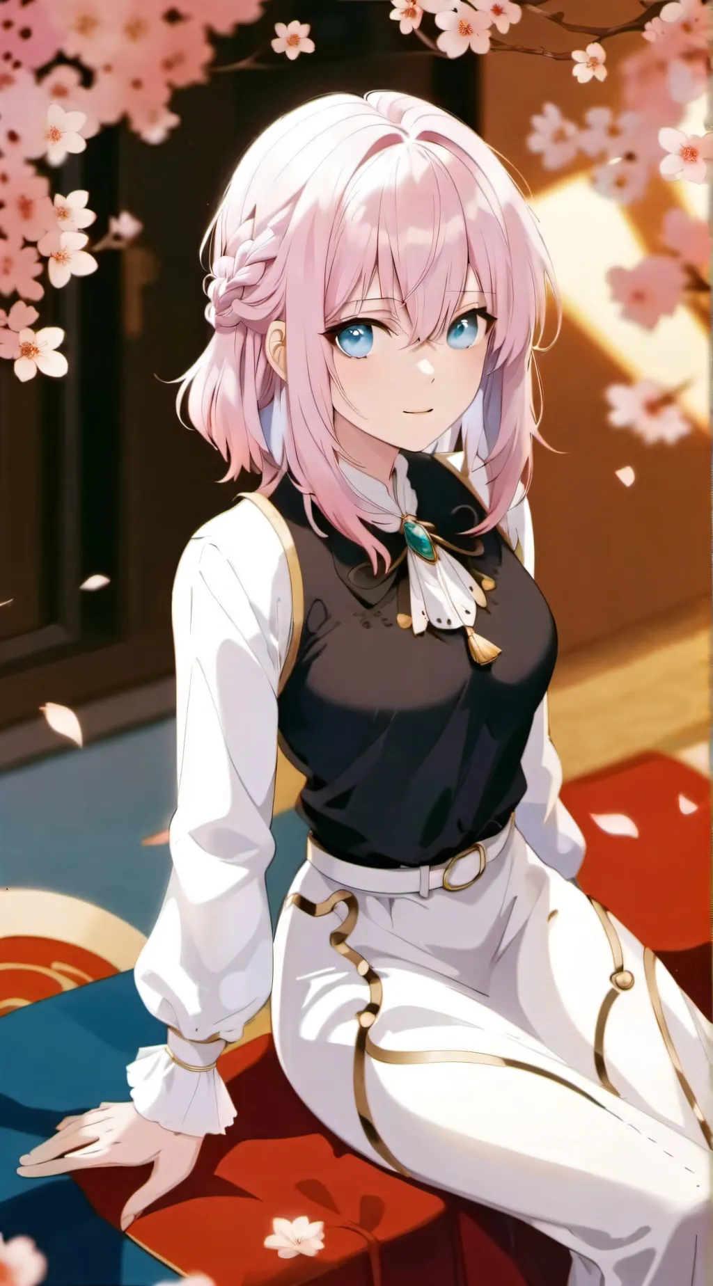 ai character: Lily background
