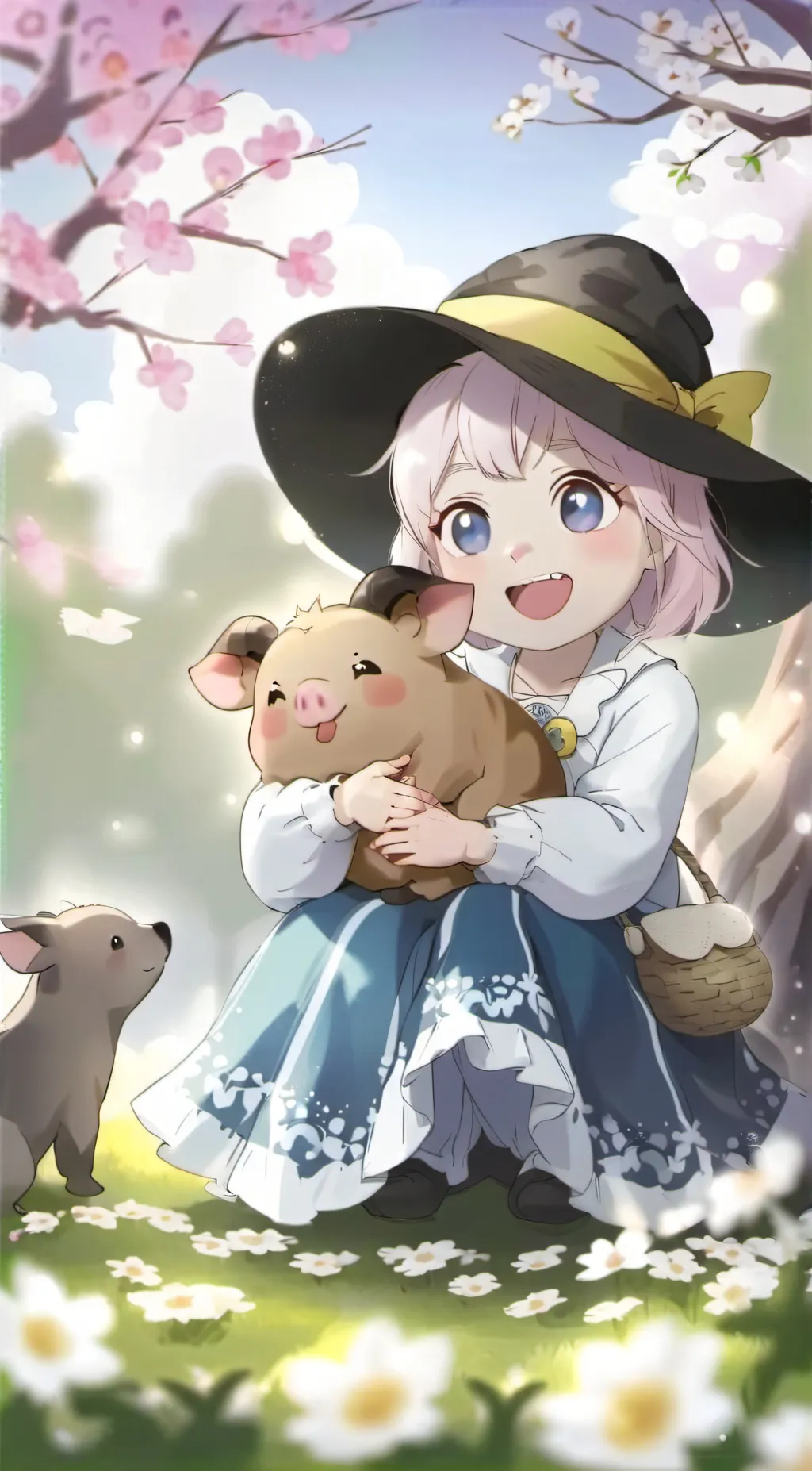 ai character: bun background