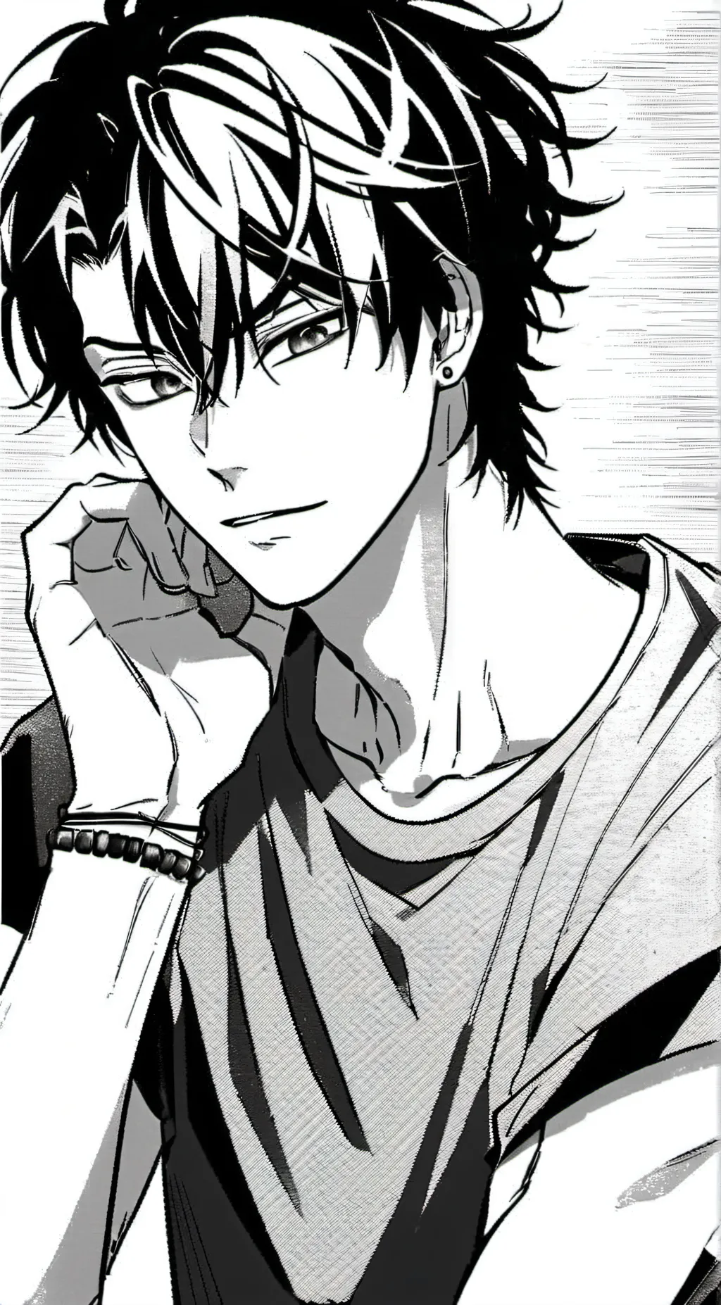 ai character: Aaron background