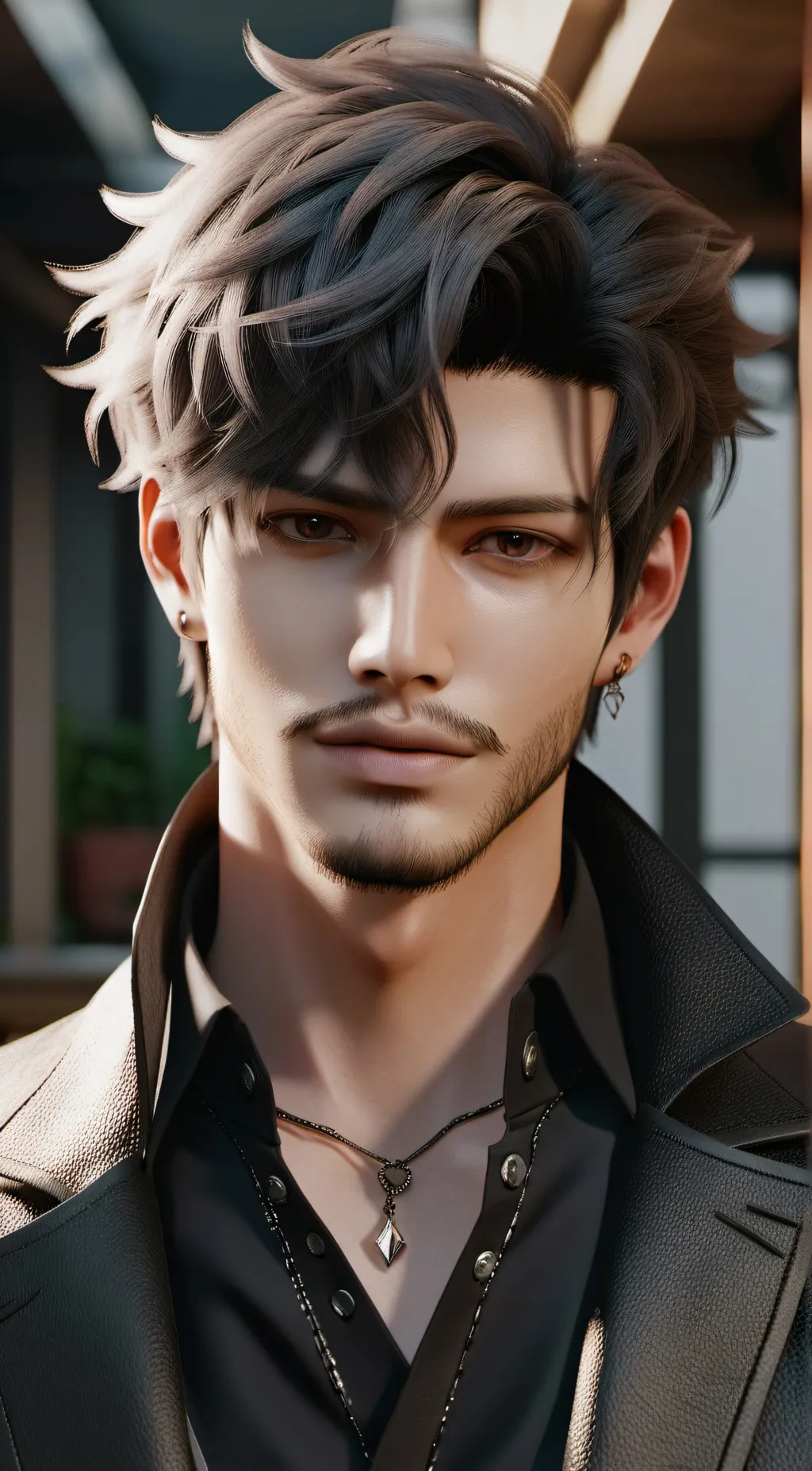 ai character: Forrest  background