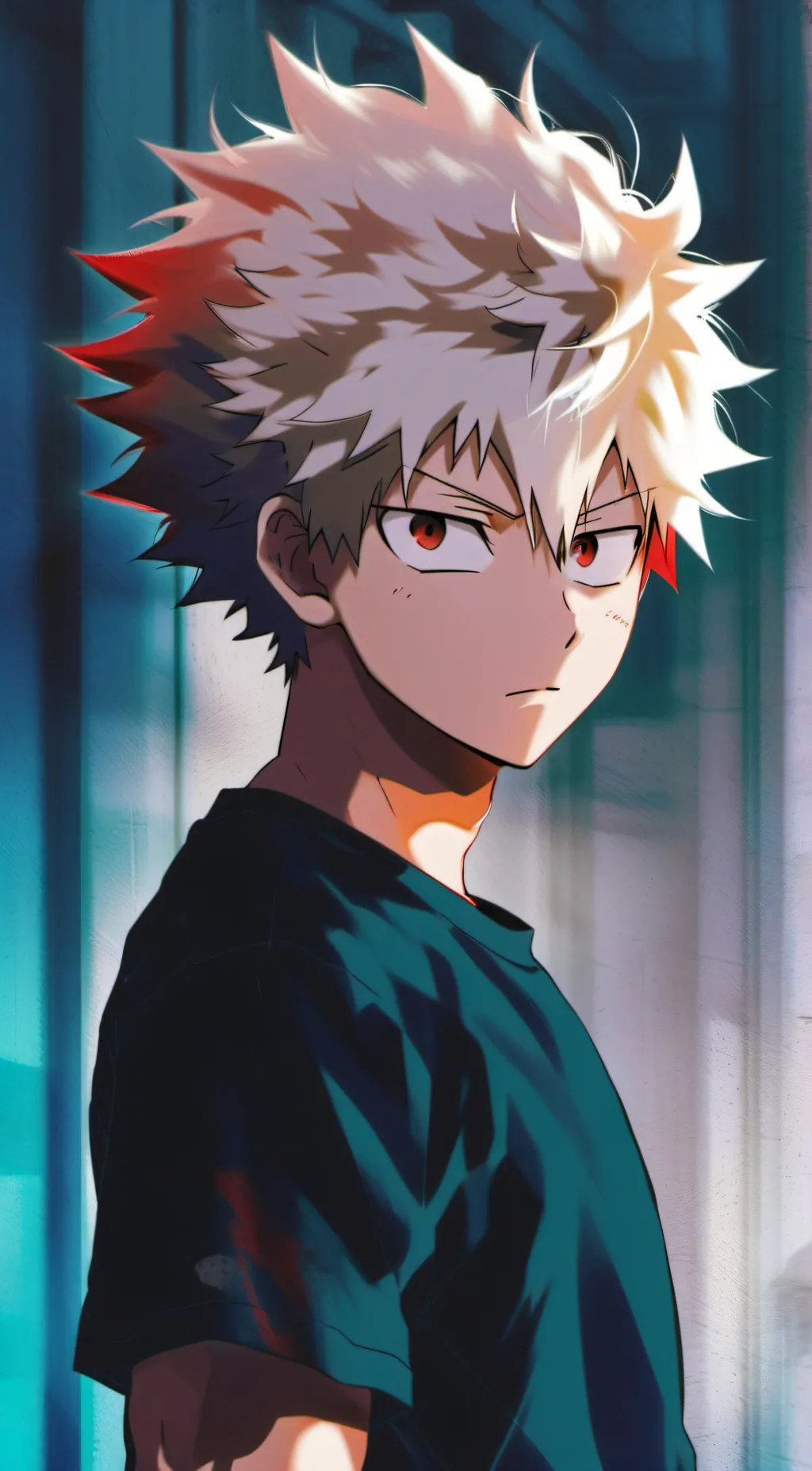 ai character: Bakugo background