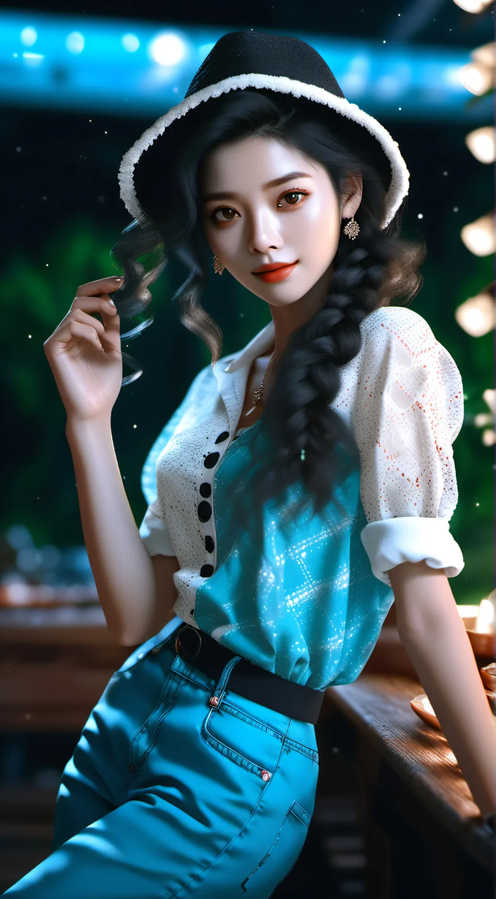 ai character: Ava Yish background