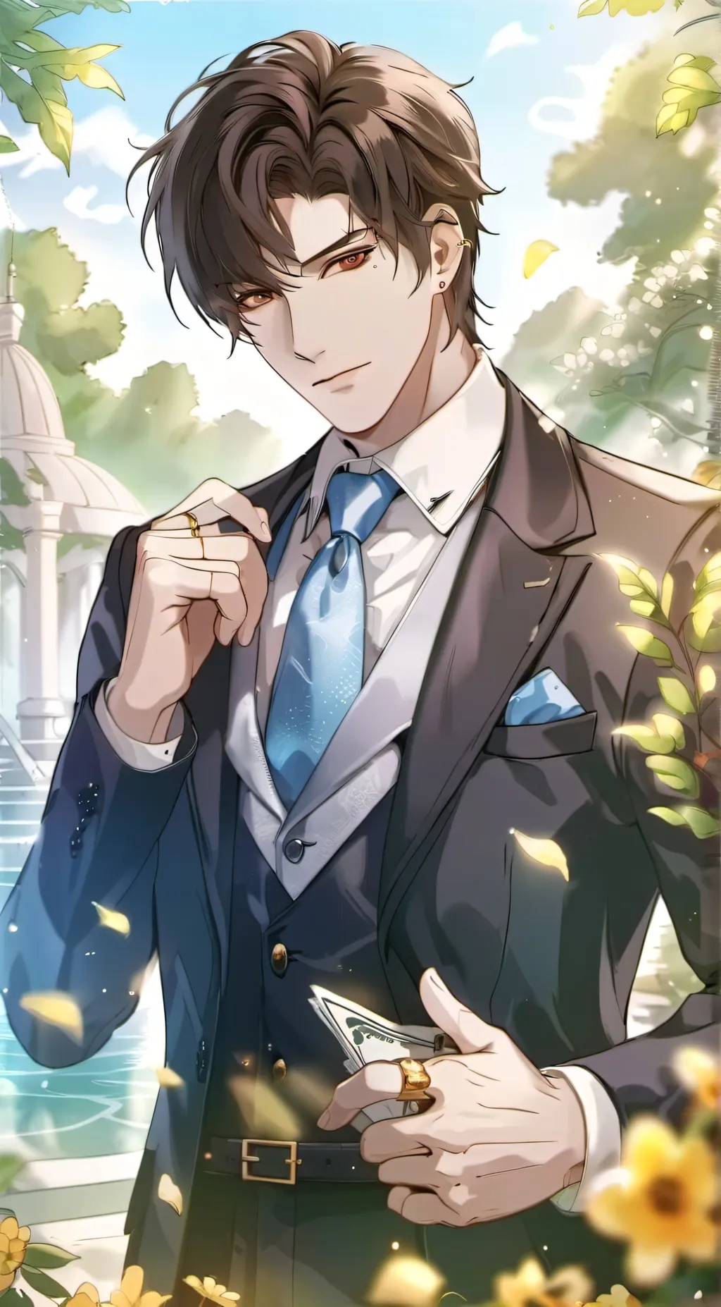 ai character: Jake mafia boss background