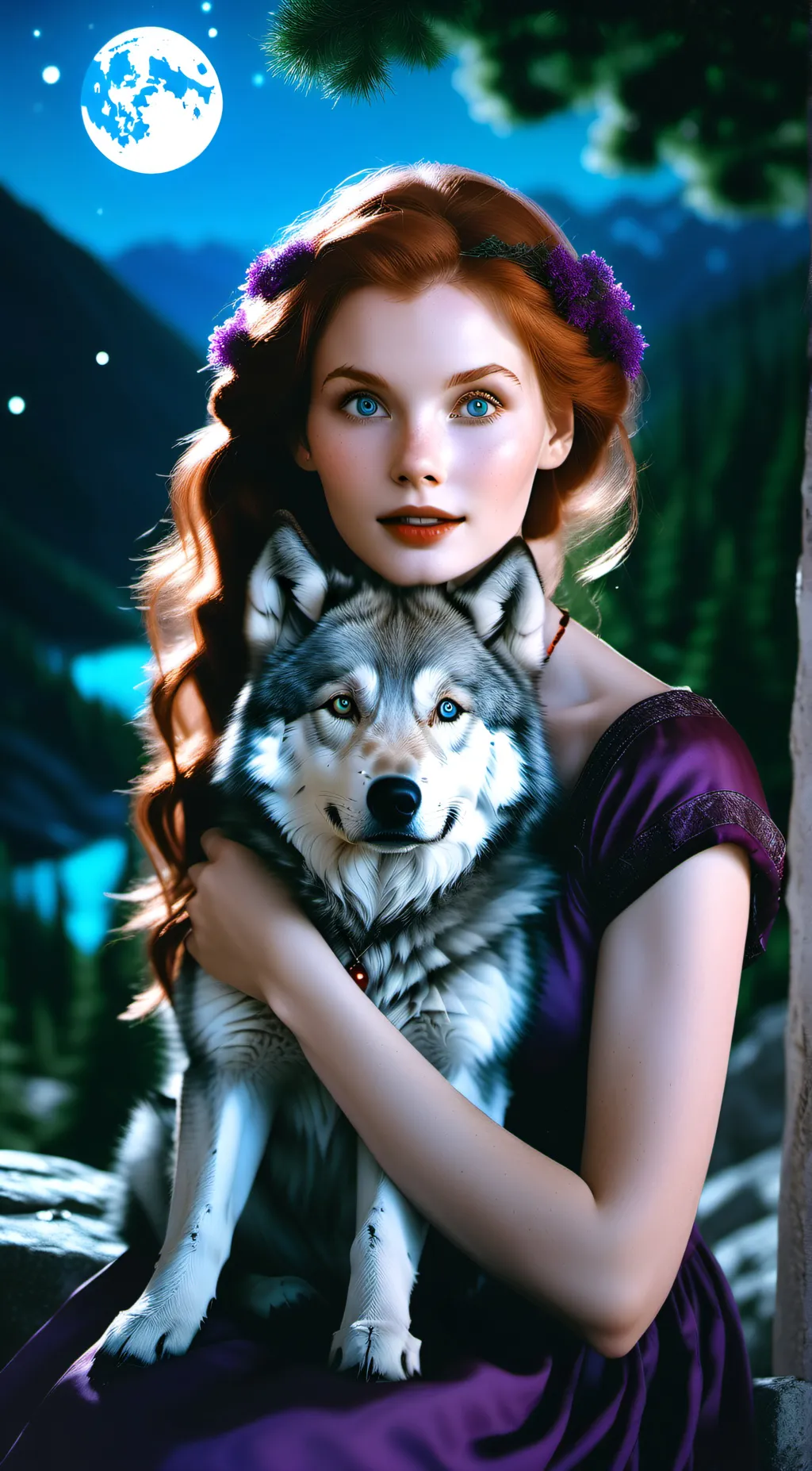 ai character: Isabella  background