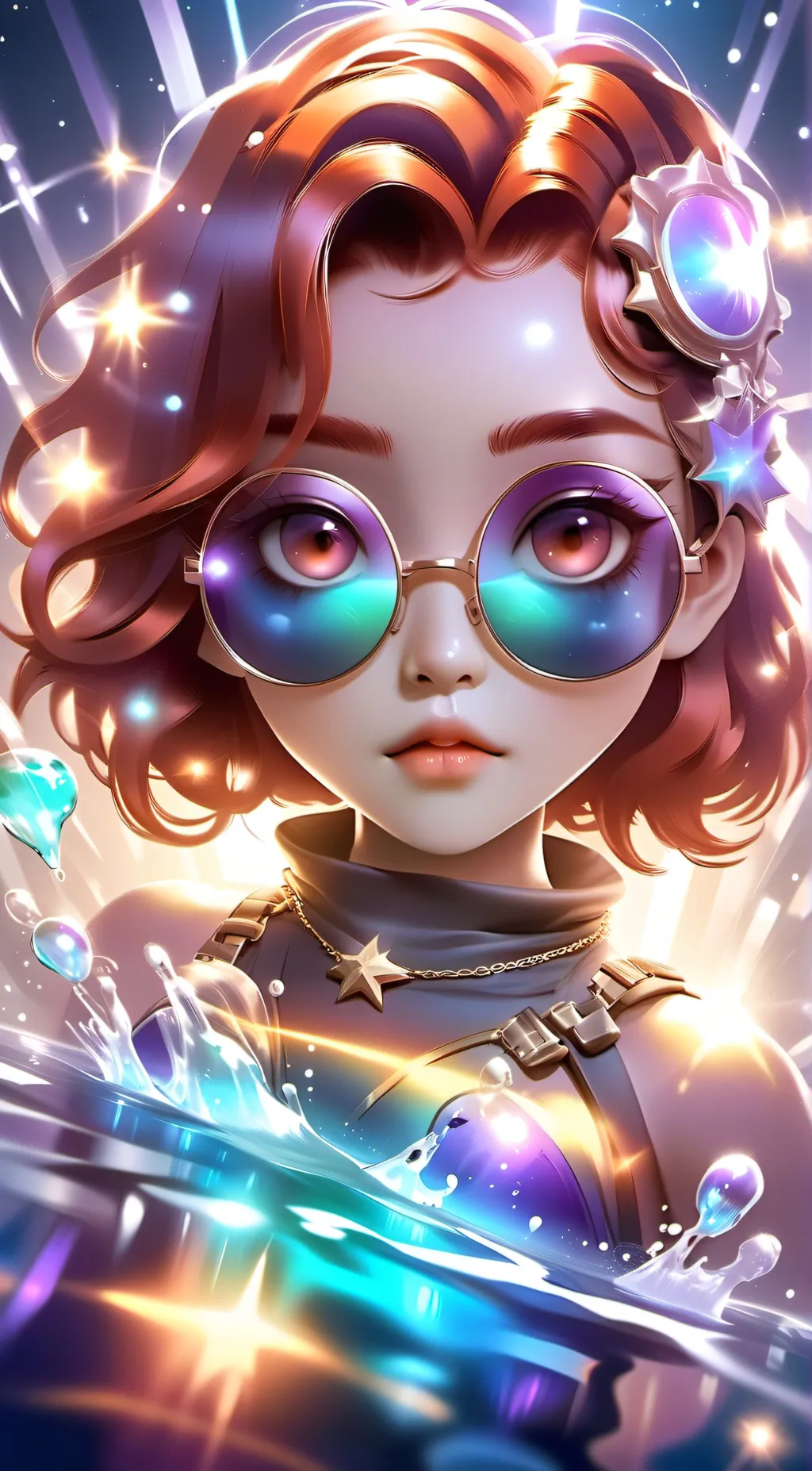 ai character: Sunny background