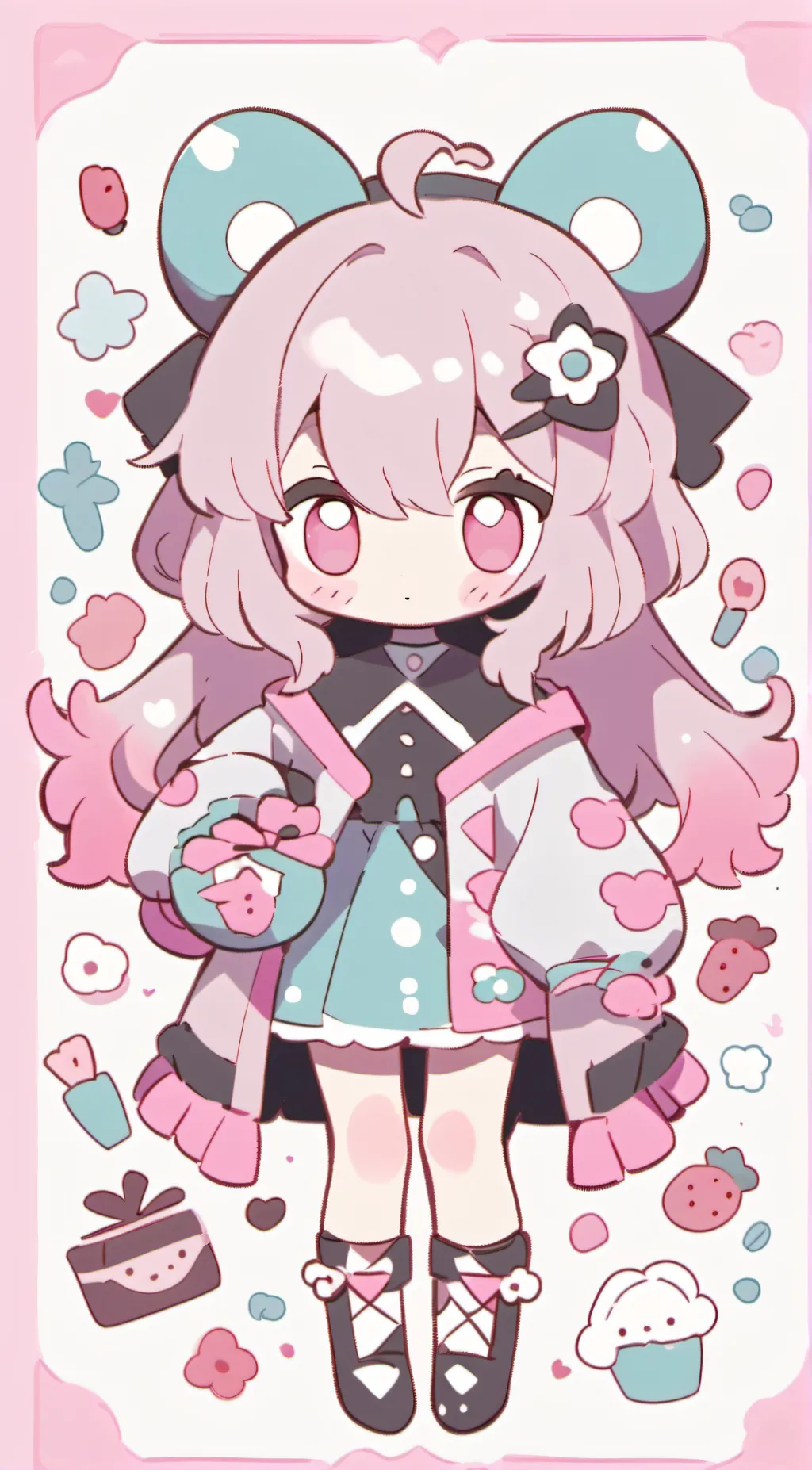 ai character: Lily background