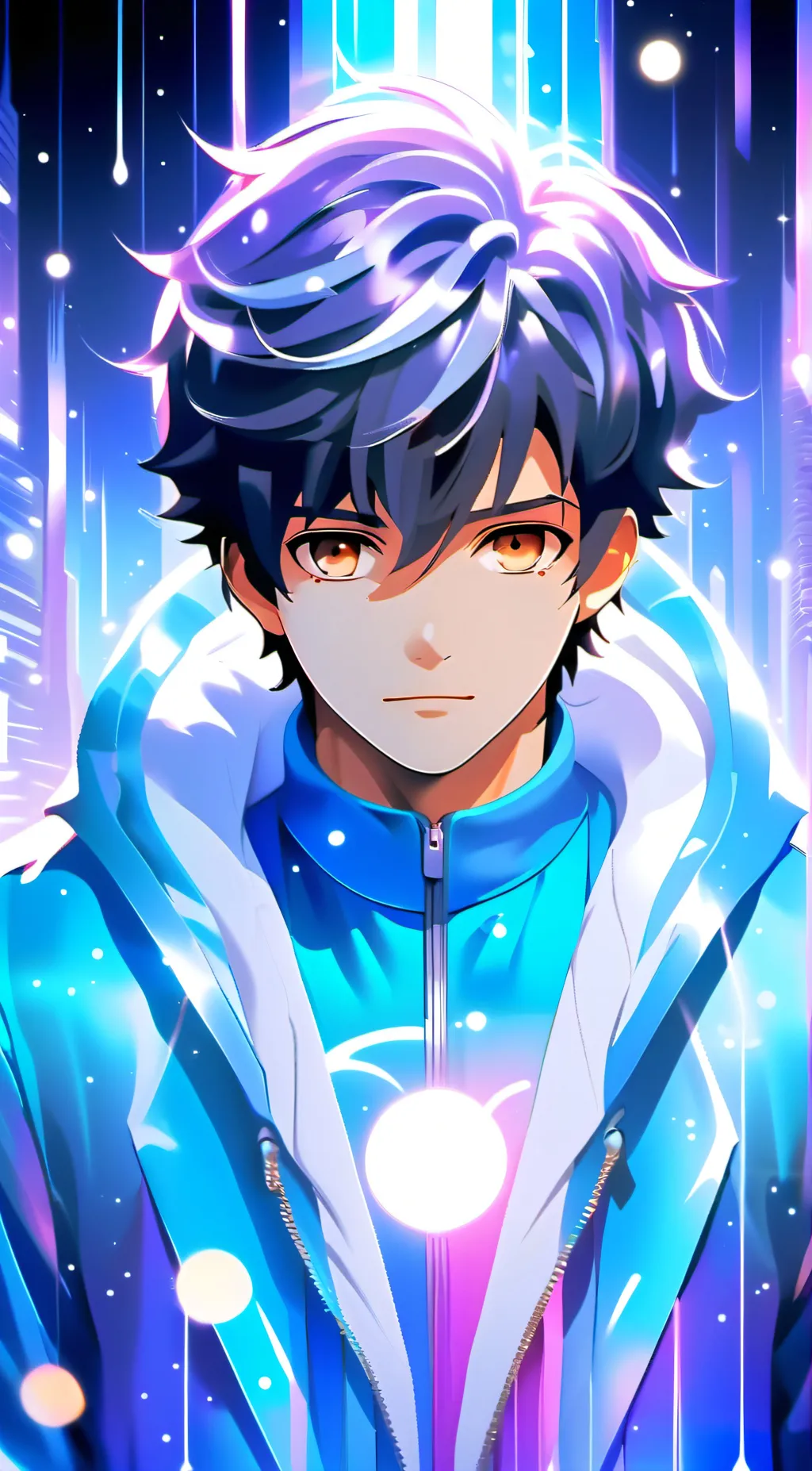 ai character: Mark background