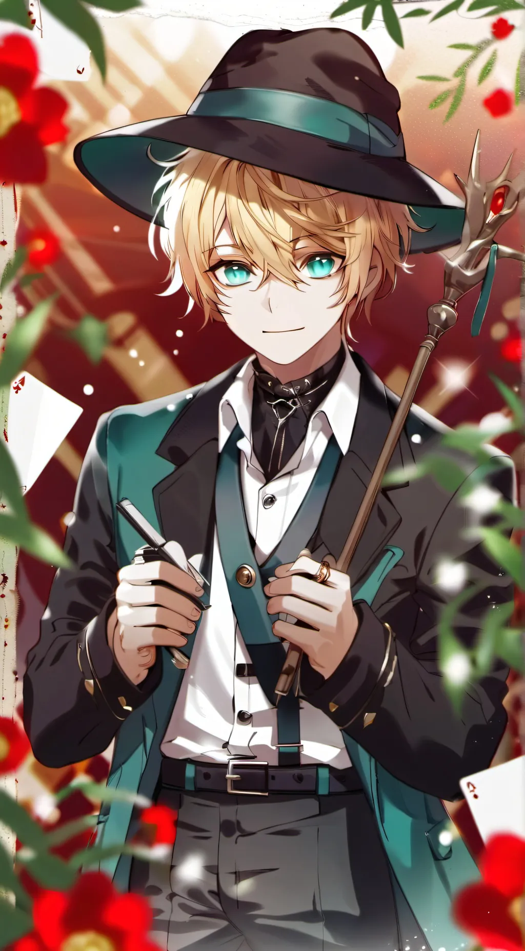 ai character: mew master background
