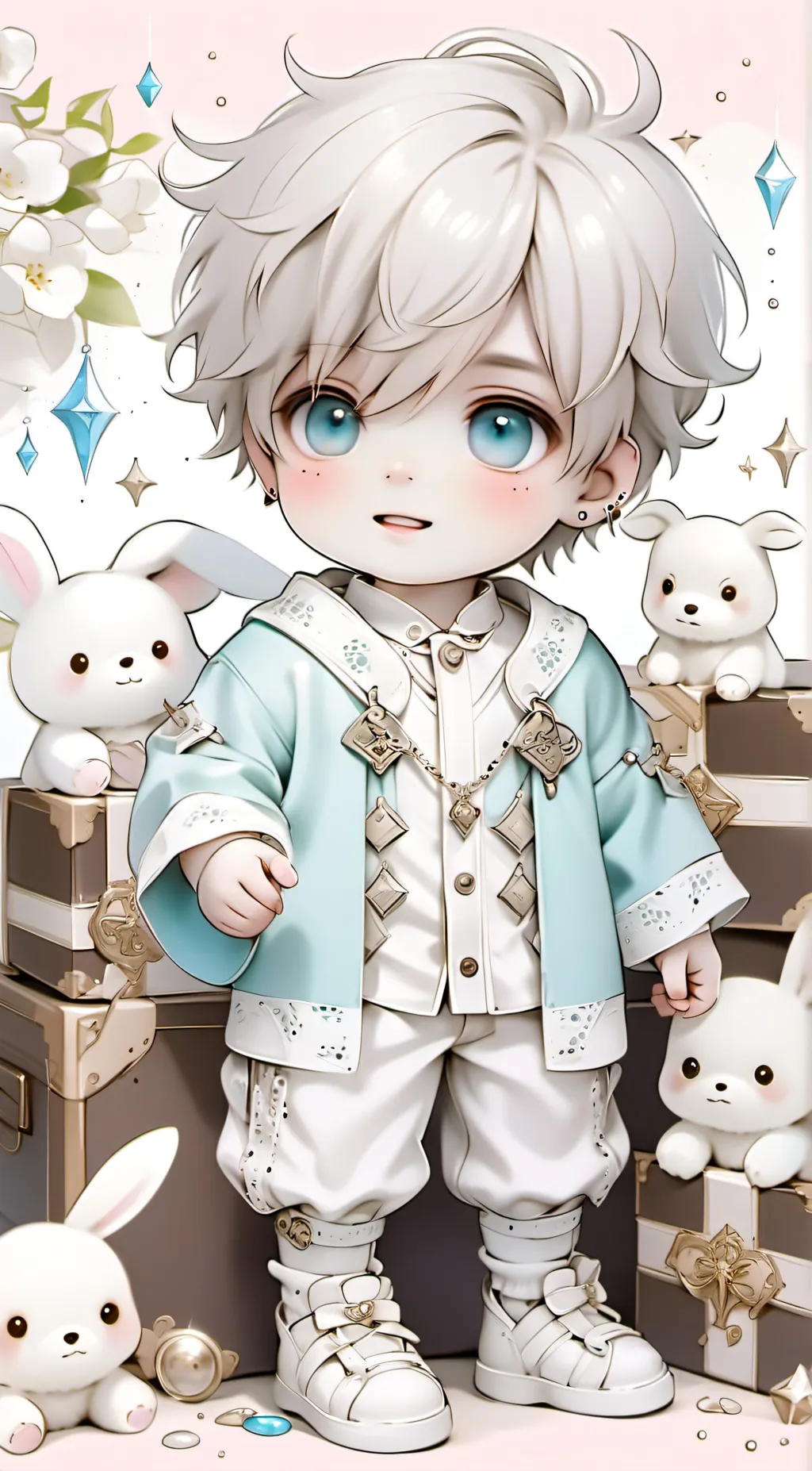 ai character: Baby background