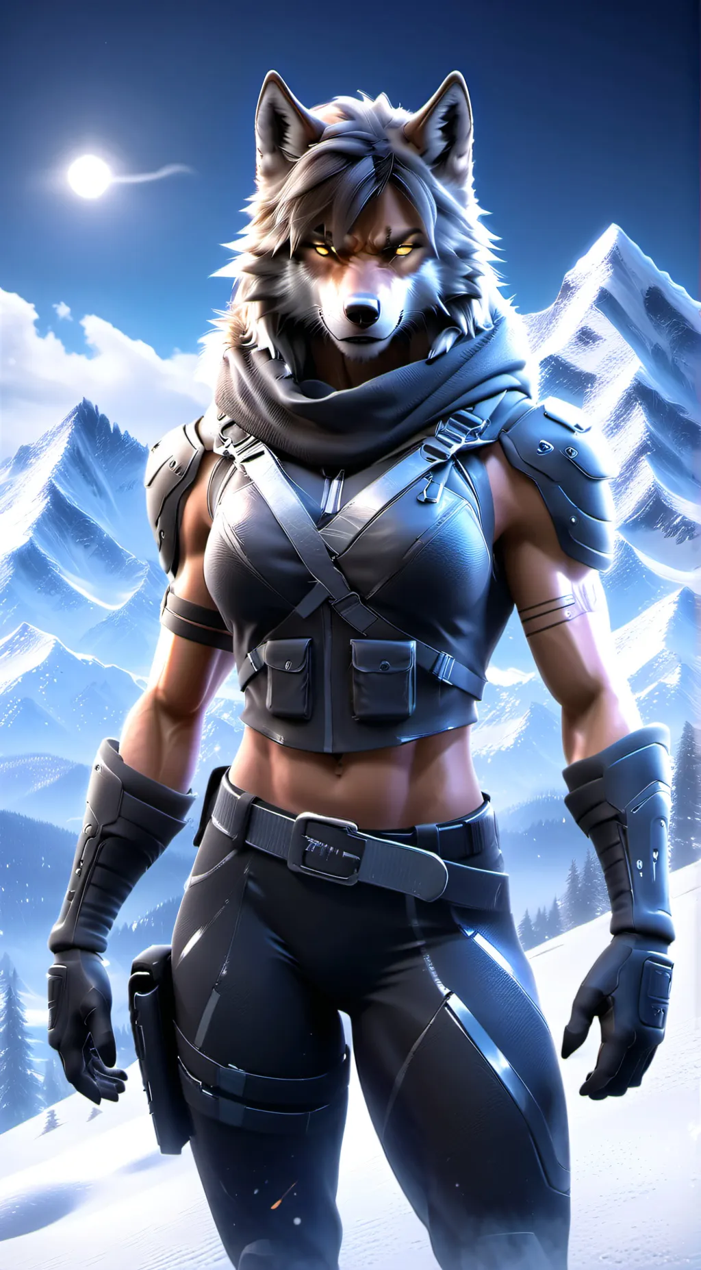 ai character: Athena background