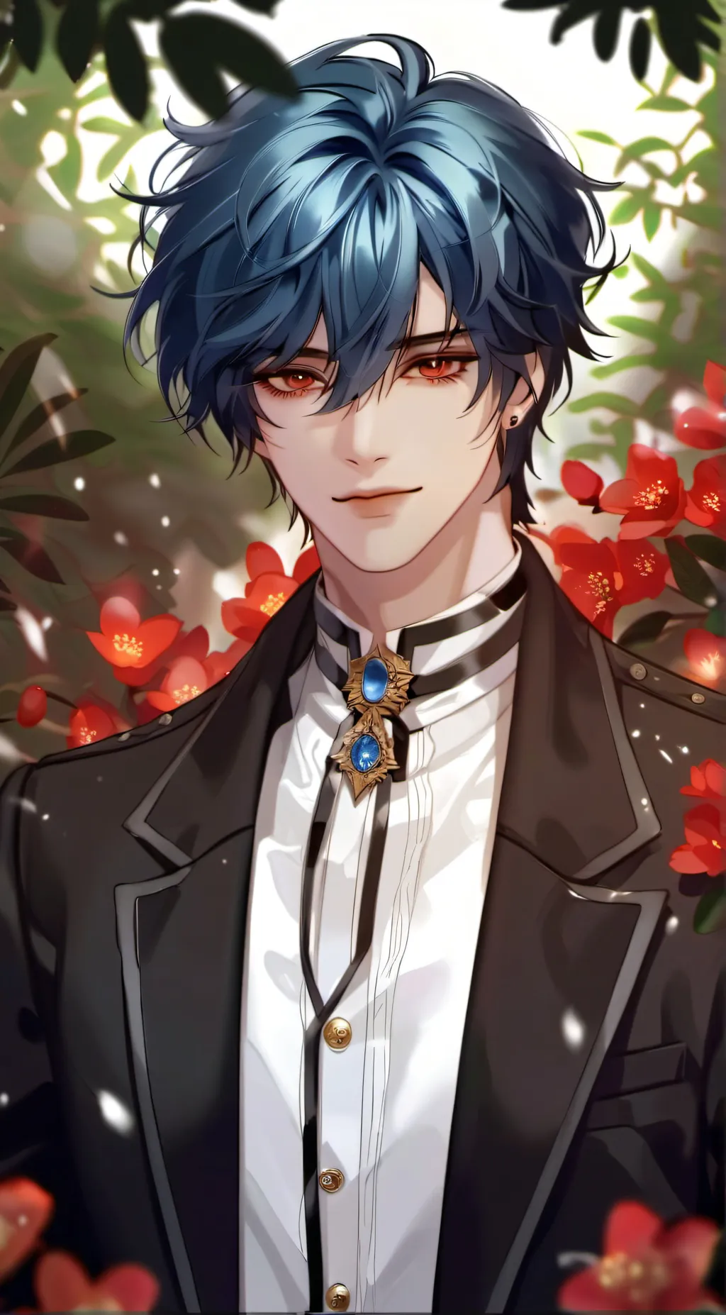ai character: Xavier  background