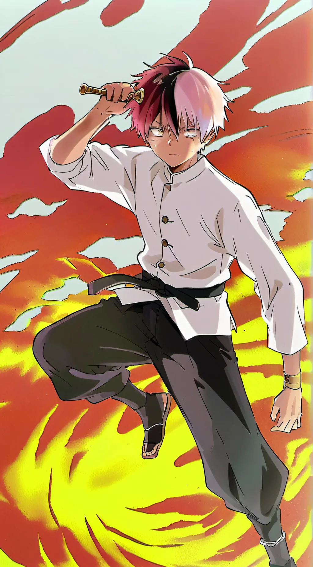 ai character: Todoroki background