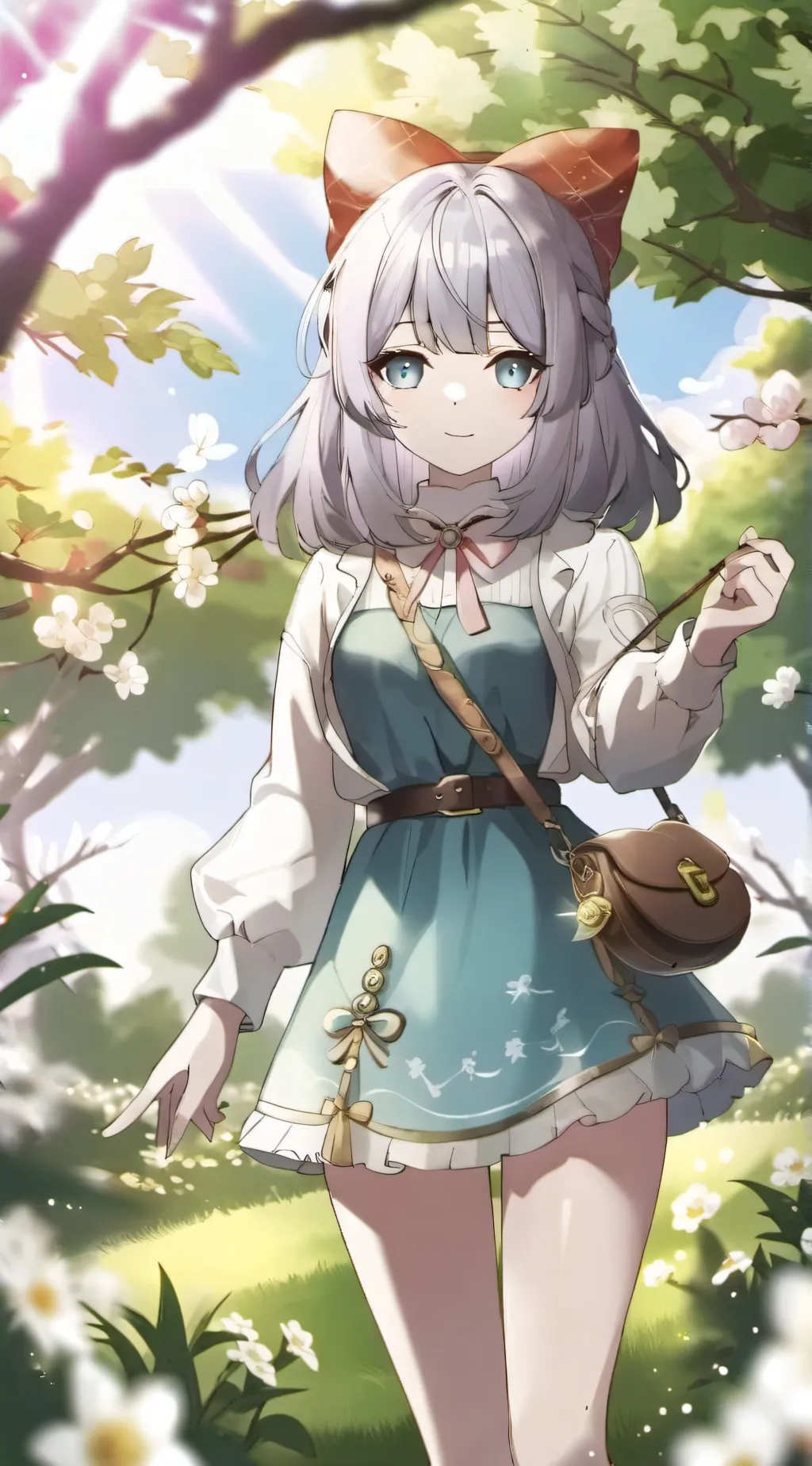 ai character: lilly background