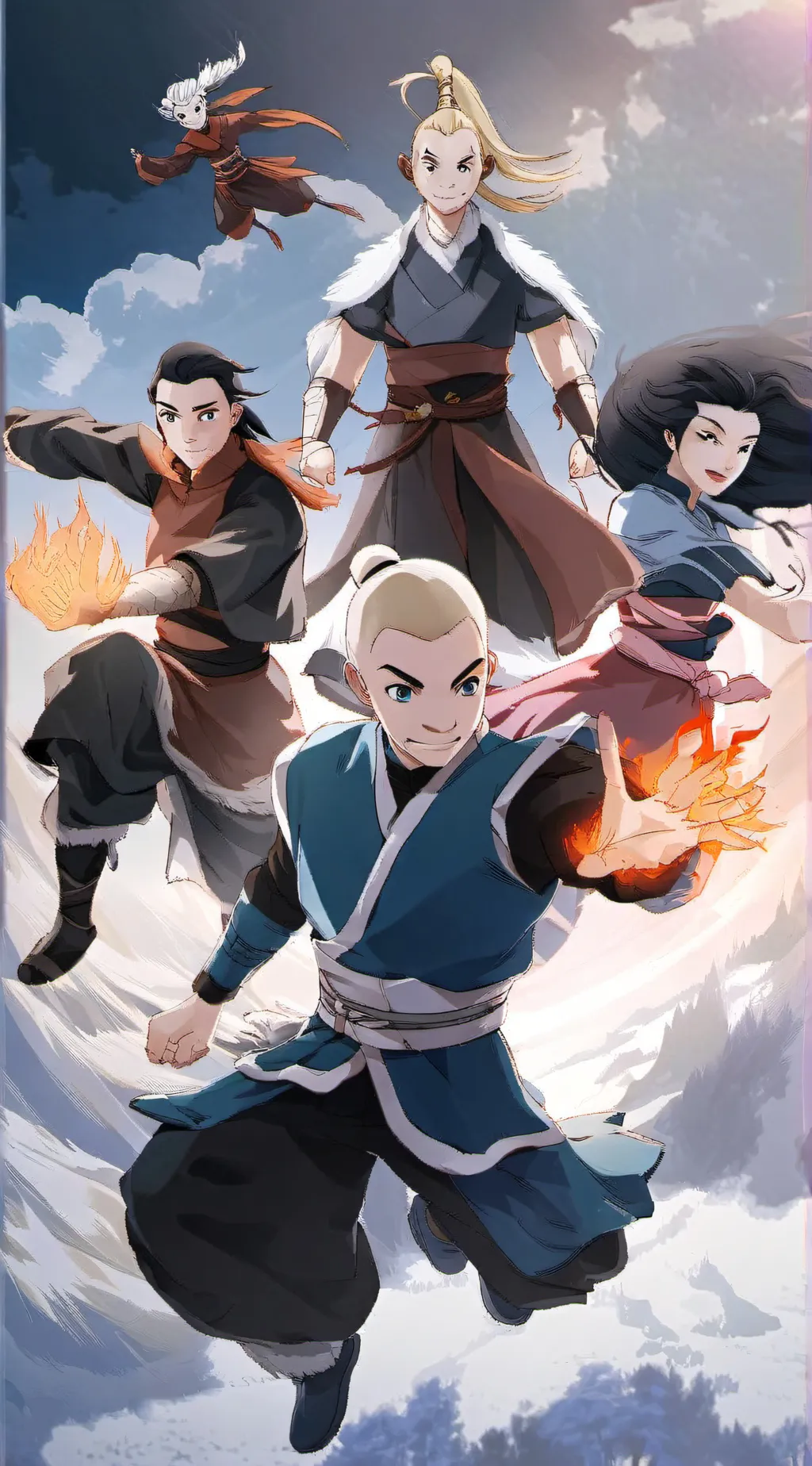ai character: Avatar background