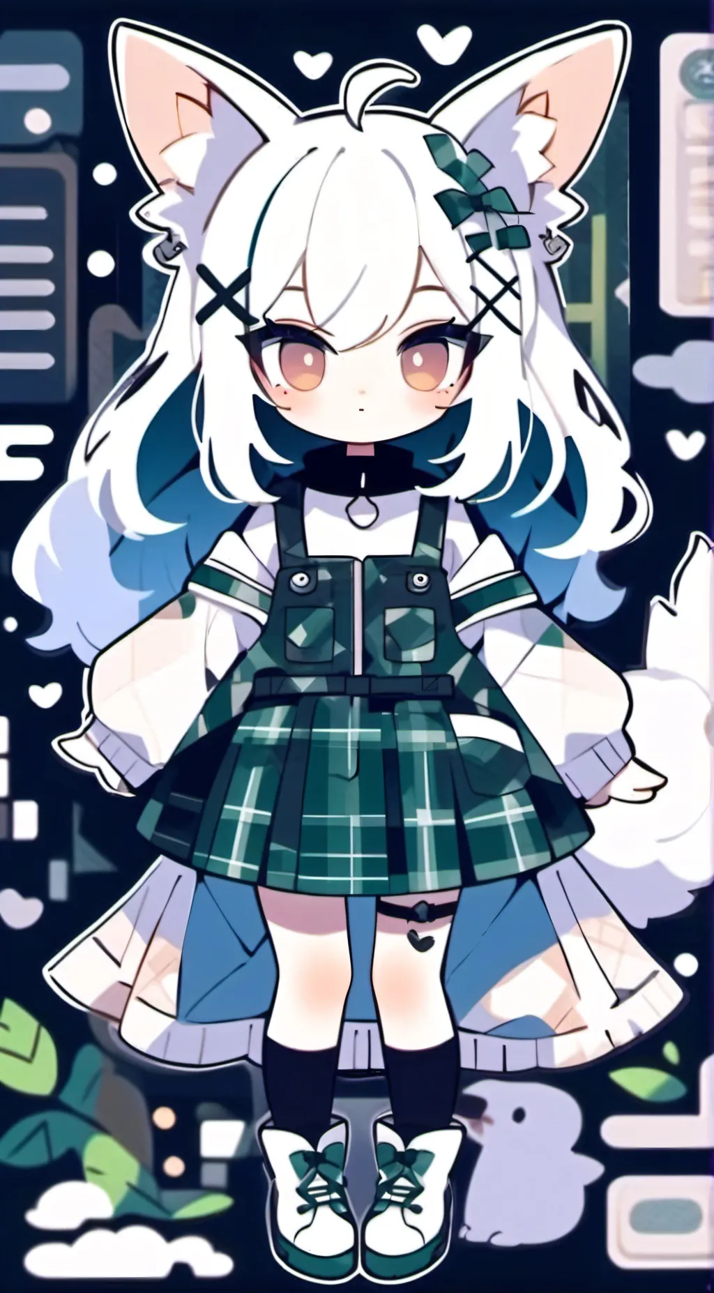 ai character: Madison  background