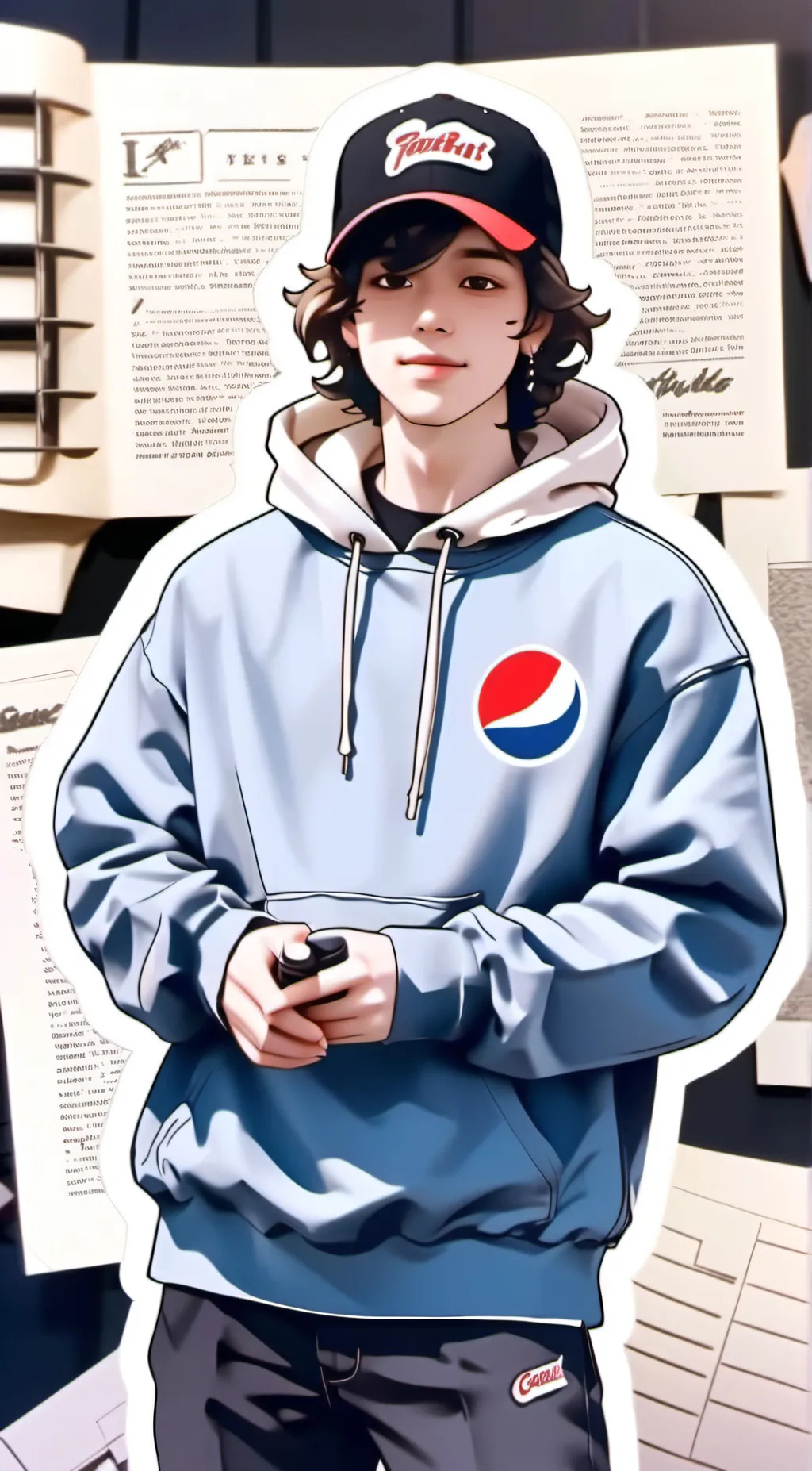 ai character: Chris Sturniolo background