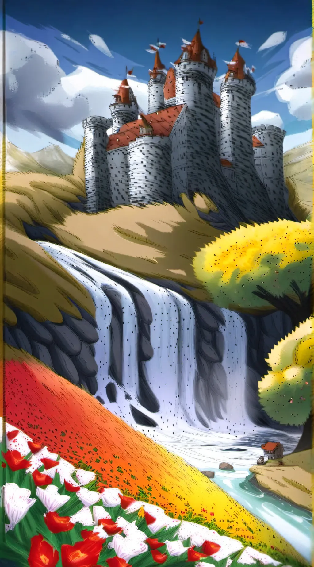 ai character: vanitas no carte background