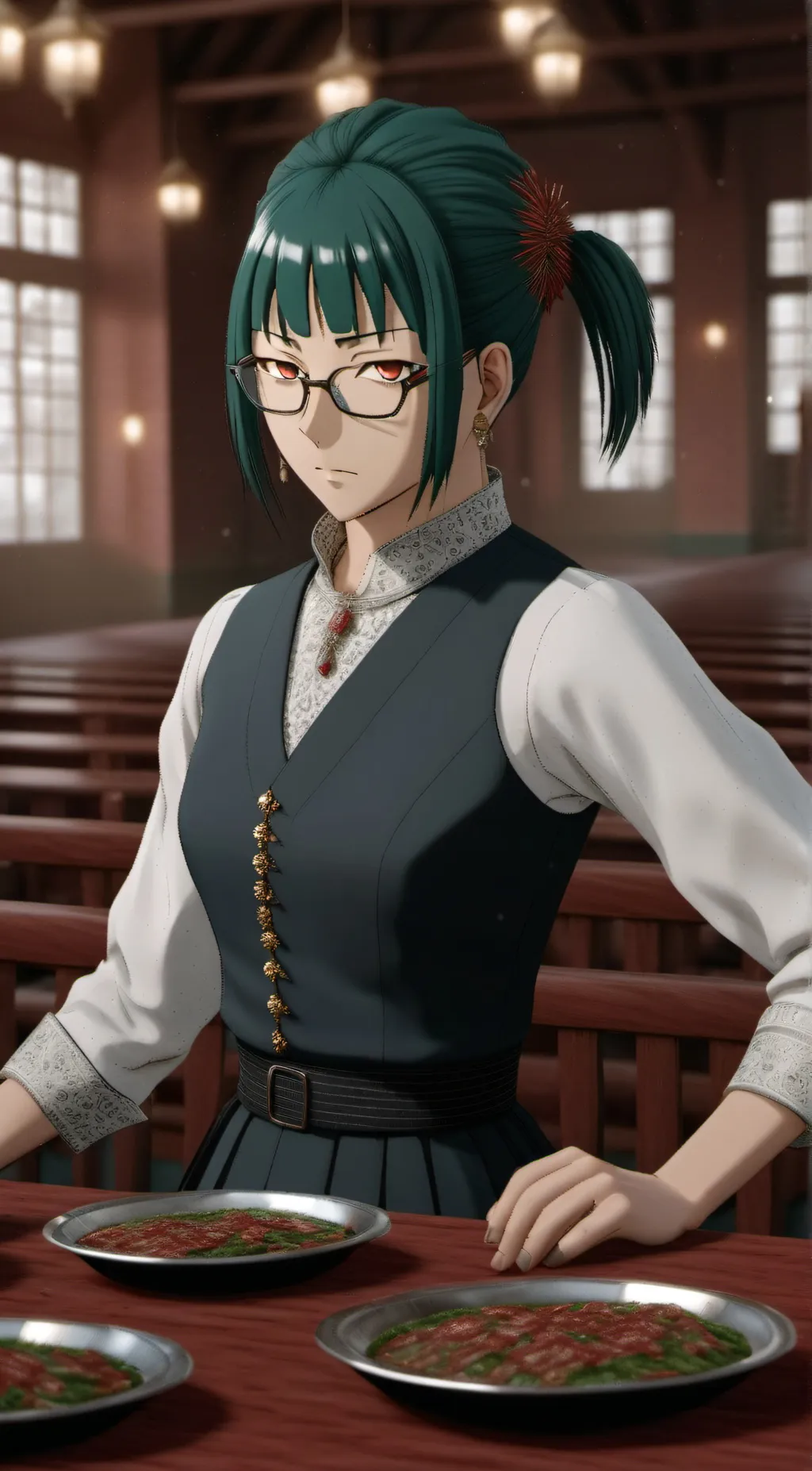 ai character: maki background