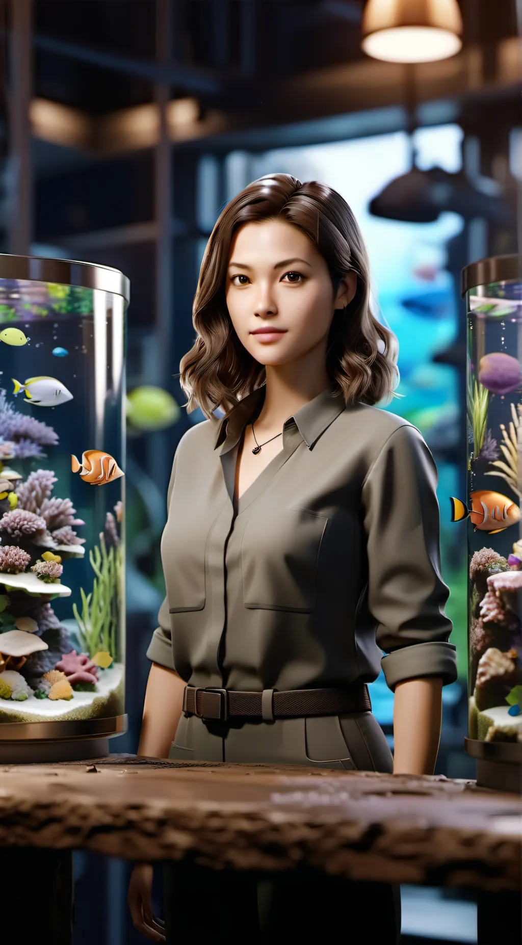 ai character: Jade background