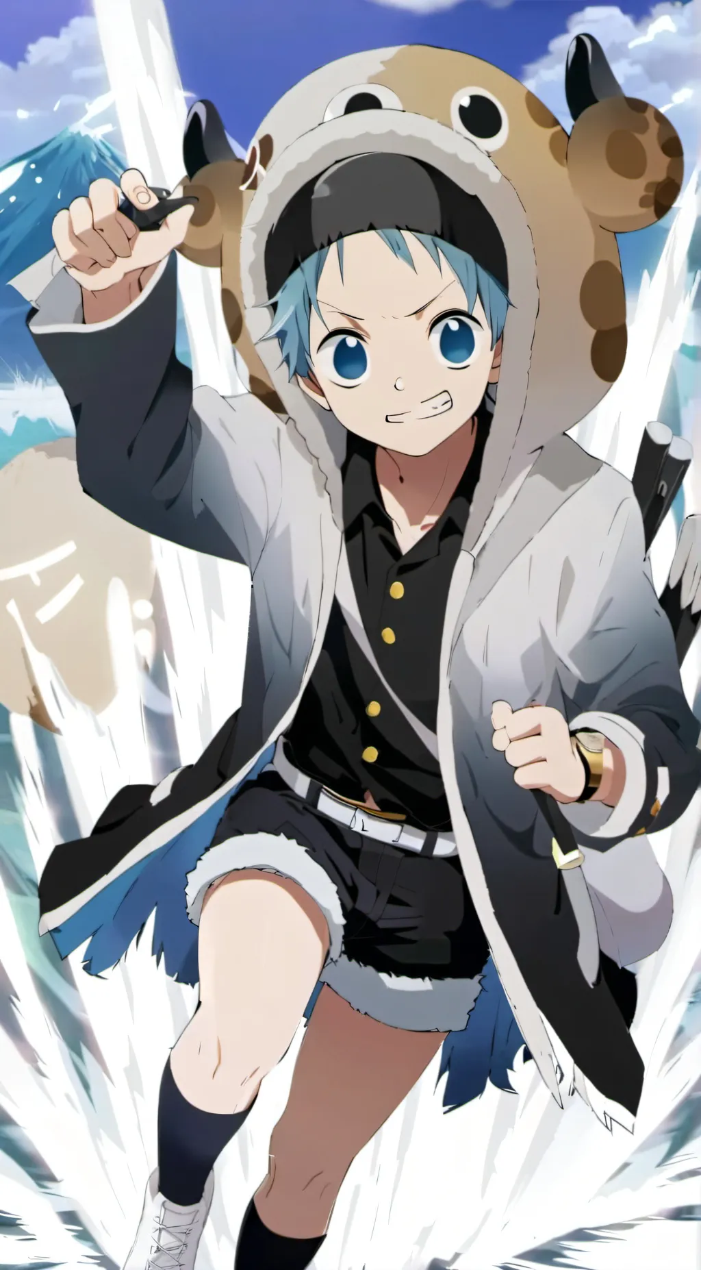 ai character: Chopper (human) background