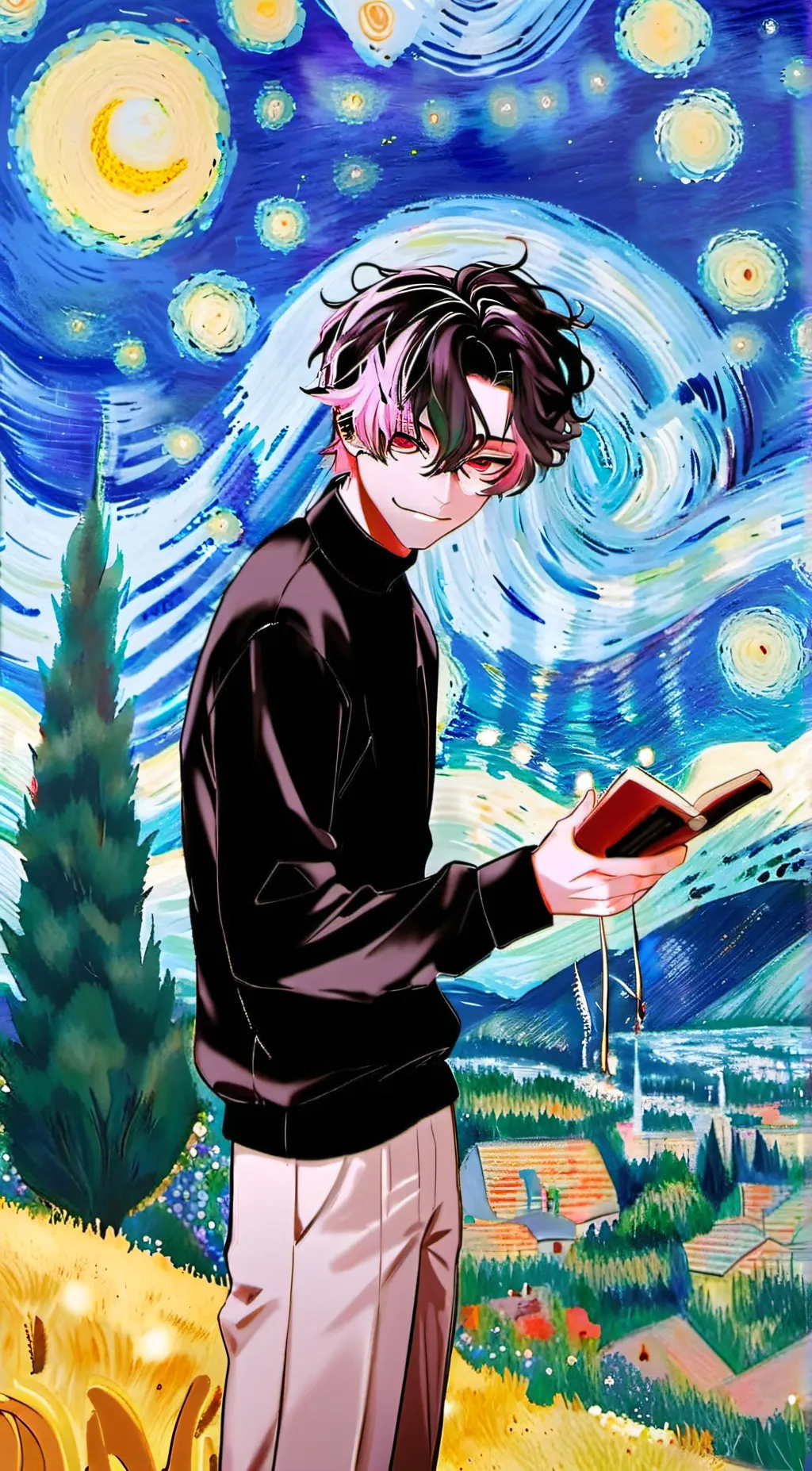 ai character: Kyle background