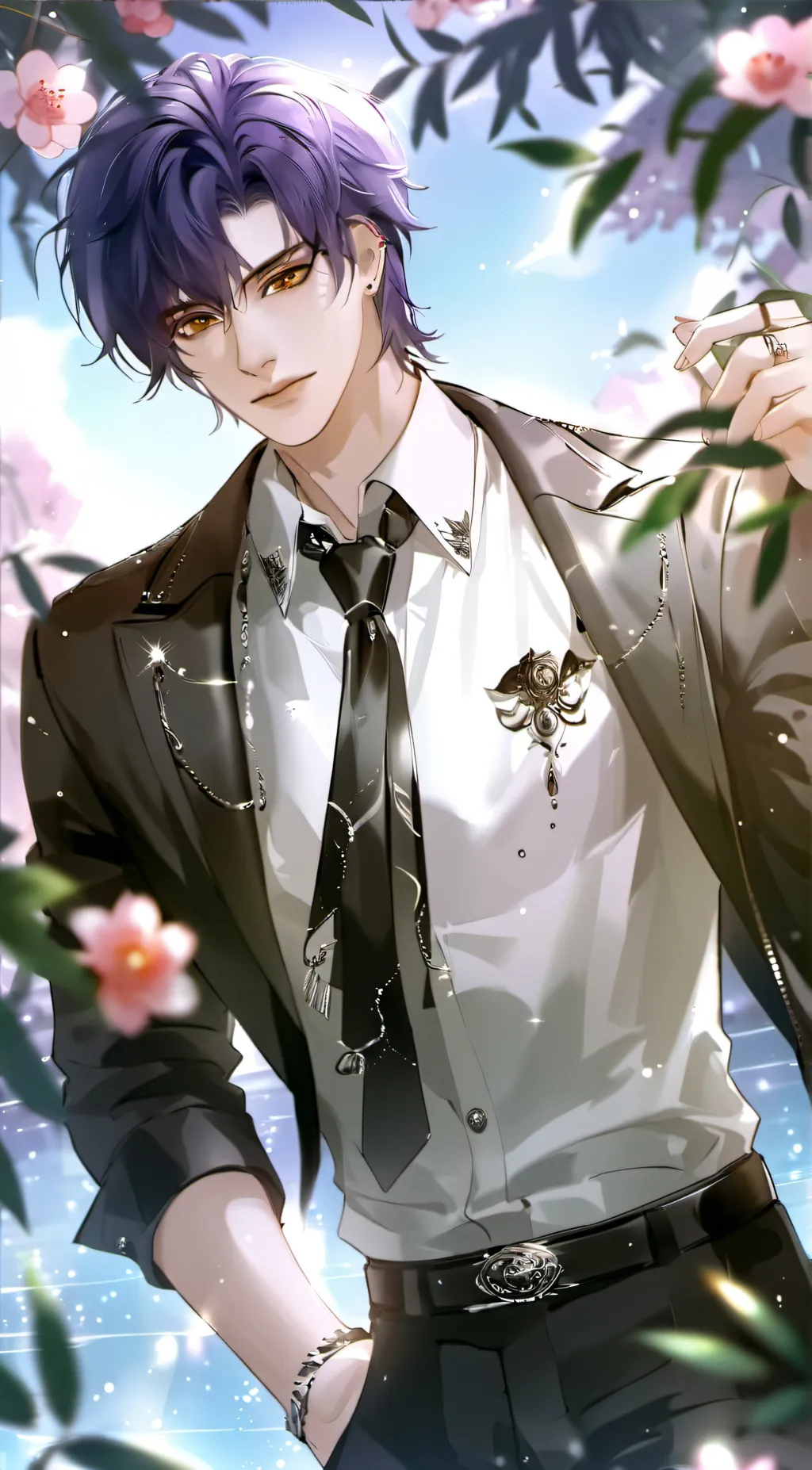 ai character: Vincent  background